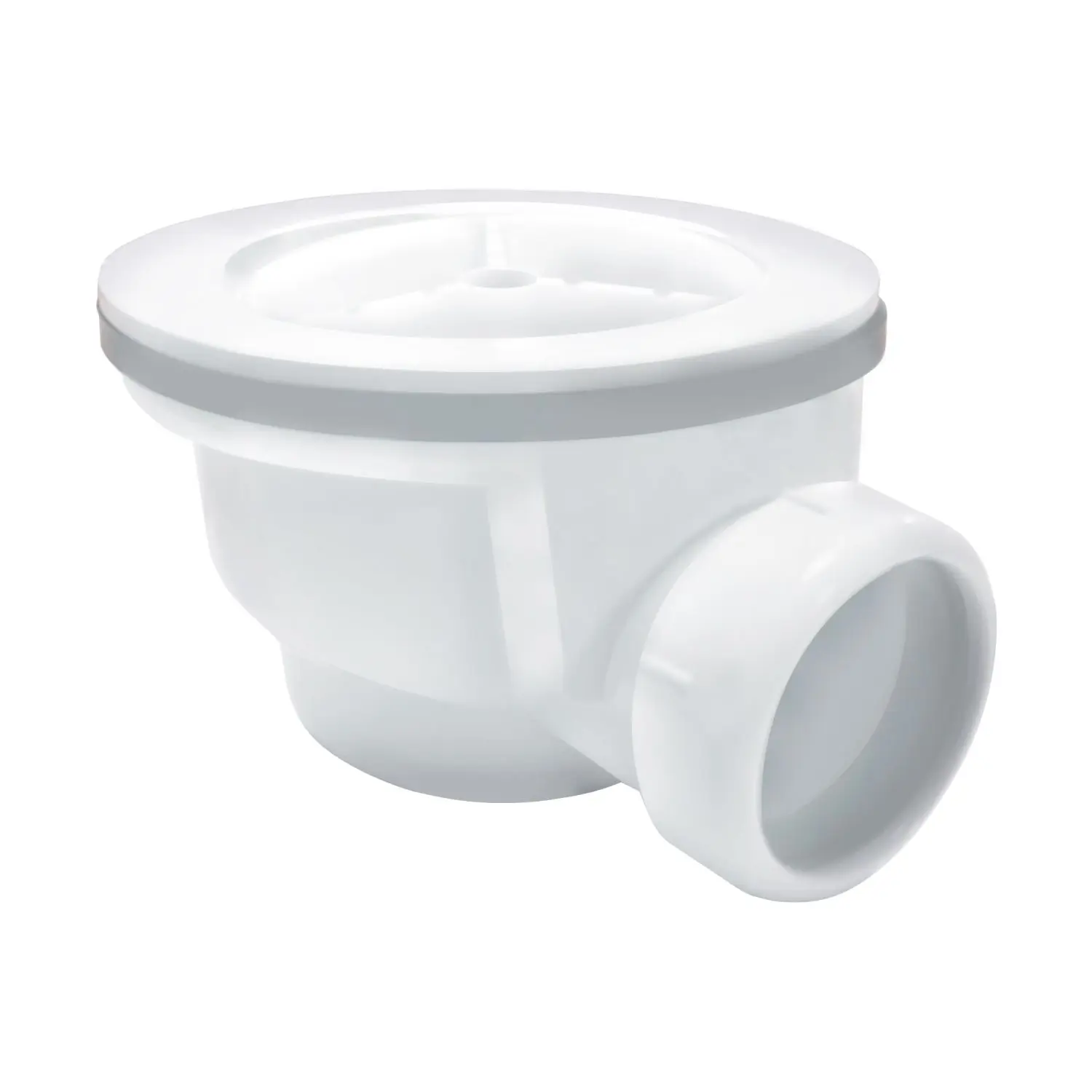 Изображение товара Сифон для душевого поддона Wasserkraft D90 мм белый D455