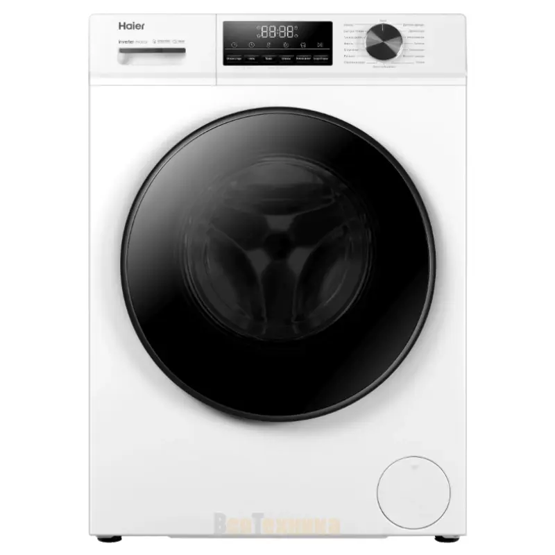 Изображение товара Стиральная машина Haier Hw100-bp12406 59.5x84.5x56.5см 10 кг цвет белый