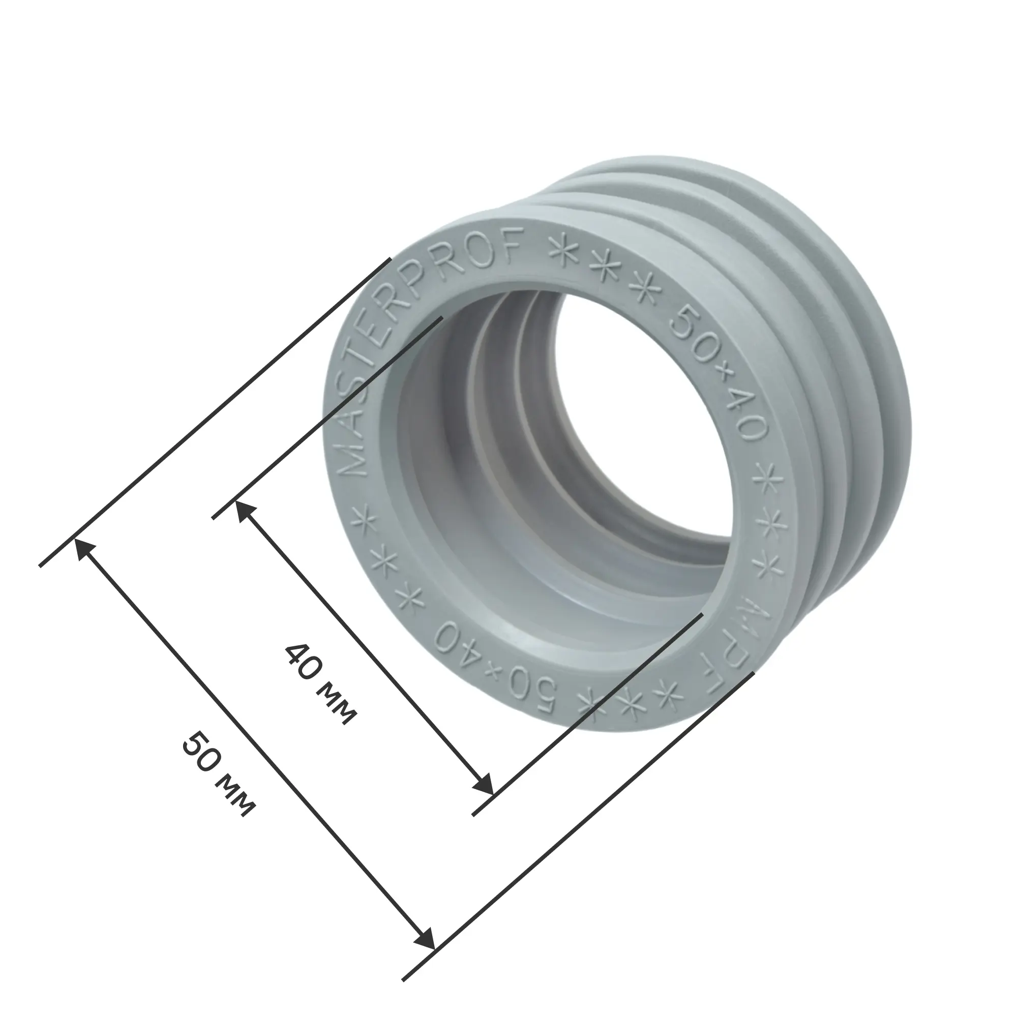 Изображение товара Манжета сантехническая переходная MPF 50x40 мм