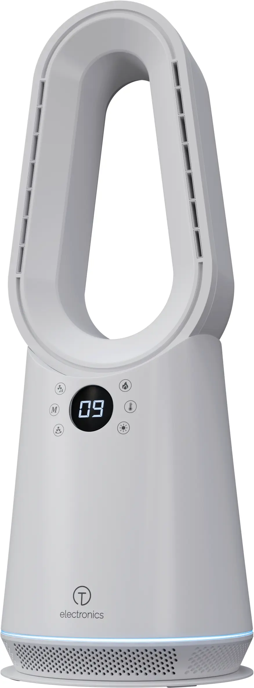 Изображение товара Вентилятор без лопастей Titan electronics TELFAN002WHITE 30 Вт с таймером и пультом управления