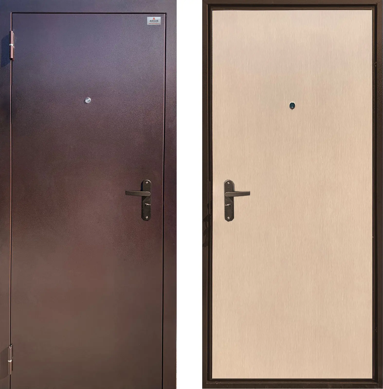 Изображение товара Входная дверь ЦСД Амд левый 205x96см цвет антик медь/штрих лак