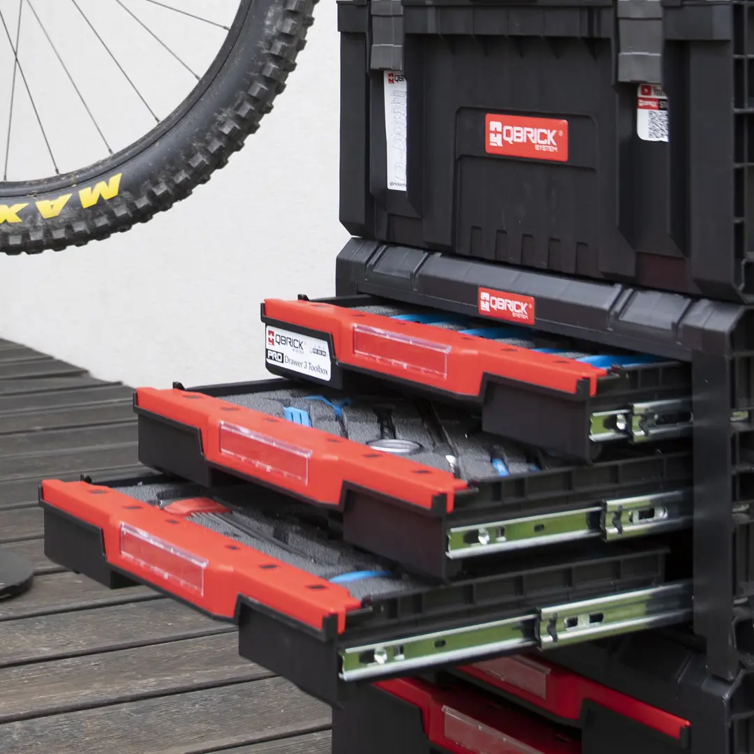 Изображение товара Ящик для инструментов Qbrick System PRO Drawer 3 46x26x32 см ABS пластик Польша