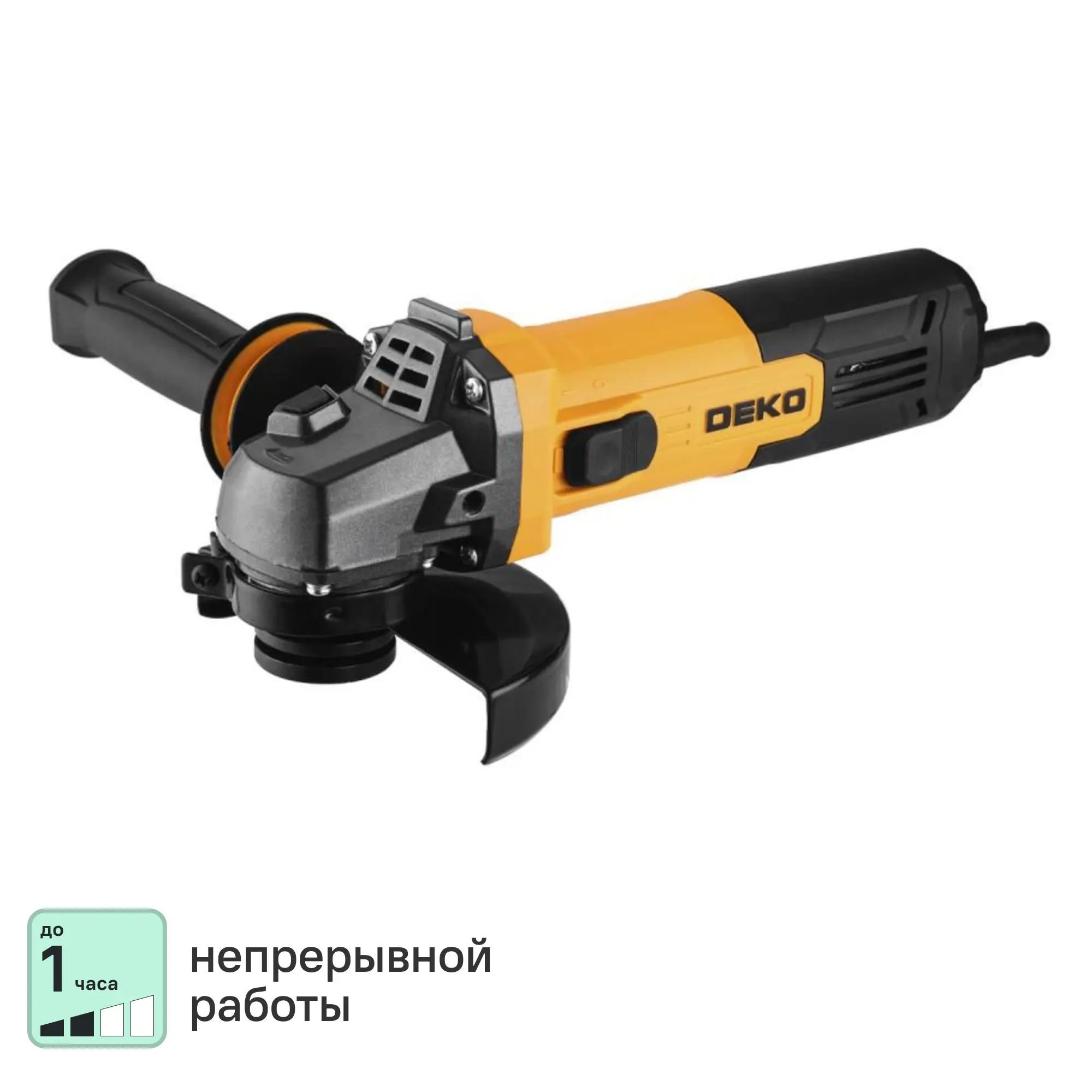 Изображение товара Углошлифовальная машина DEKO ZKAG1300-125 125мм 1300 Вт регулируемая скорость