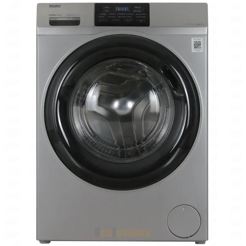 Изображение товара Стиральная машина Haier Hw70-bp12919s 59.5x85x39.4 см 7 кг цвет серебристый