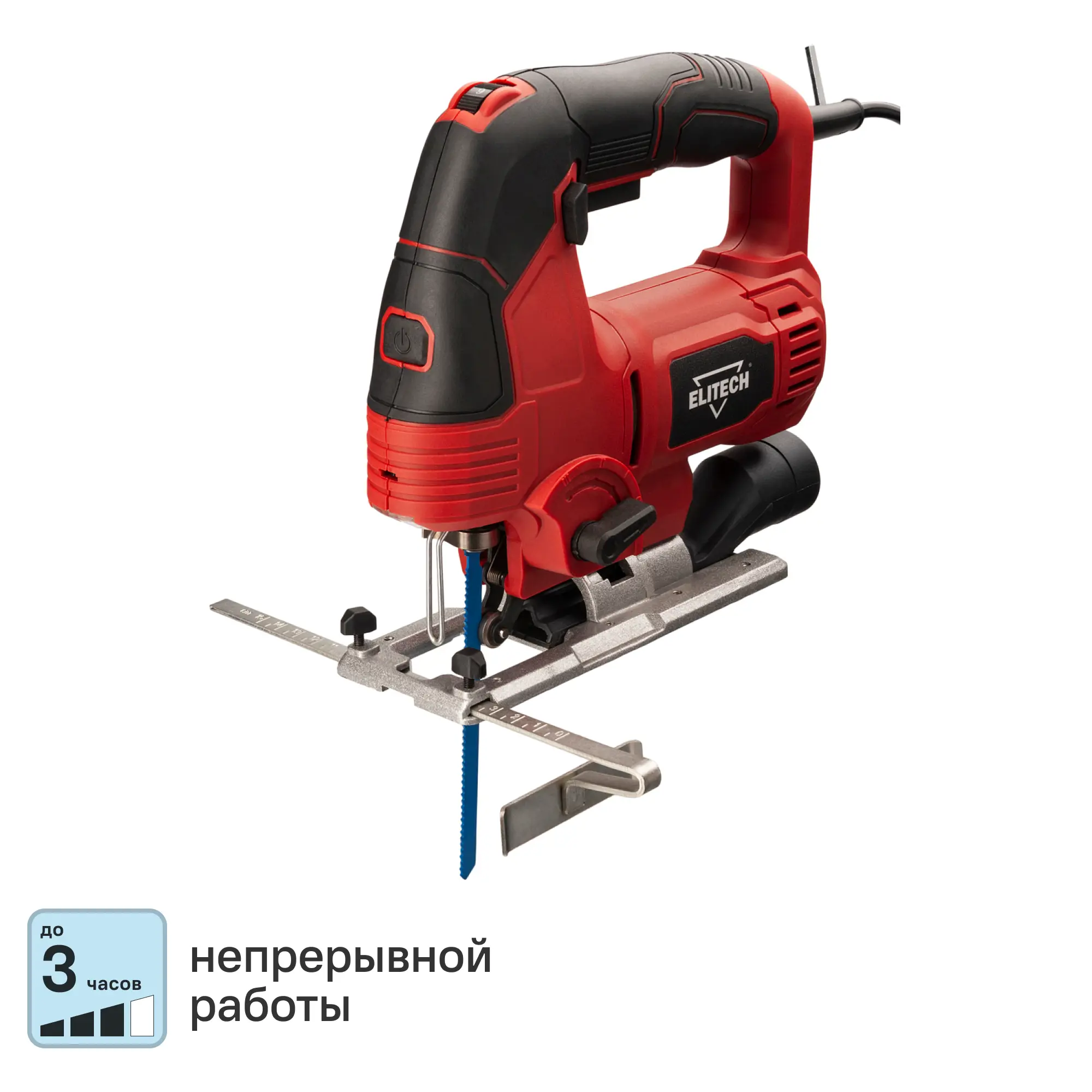 Изображение товара Лобзик сетевой Elitech ПЛ 08-10МЛЭ, 850 Вт, лазер, маятниковый ход