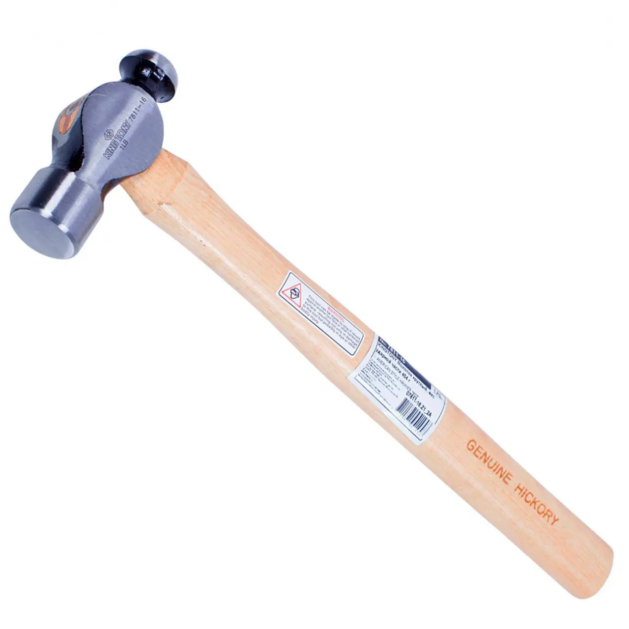 Изображение товара Молоток слесарный King Tony 7811-16 деревянная рукоять 454 гр