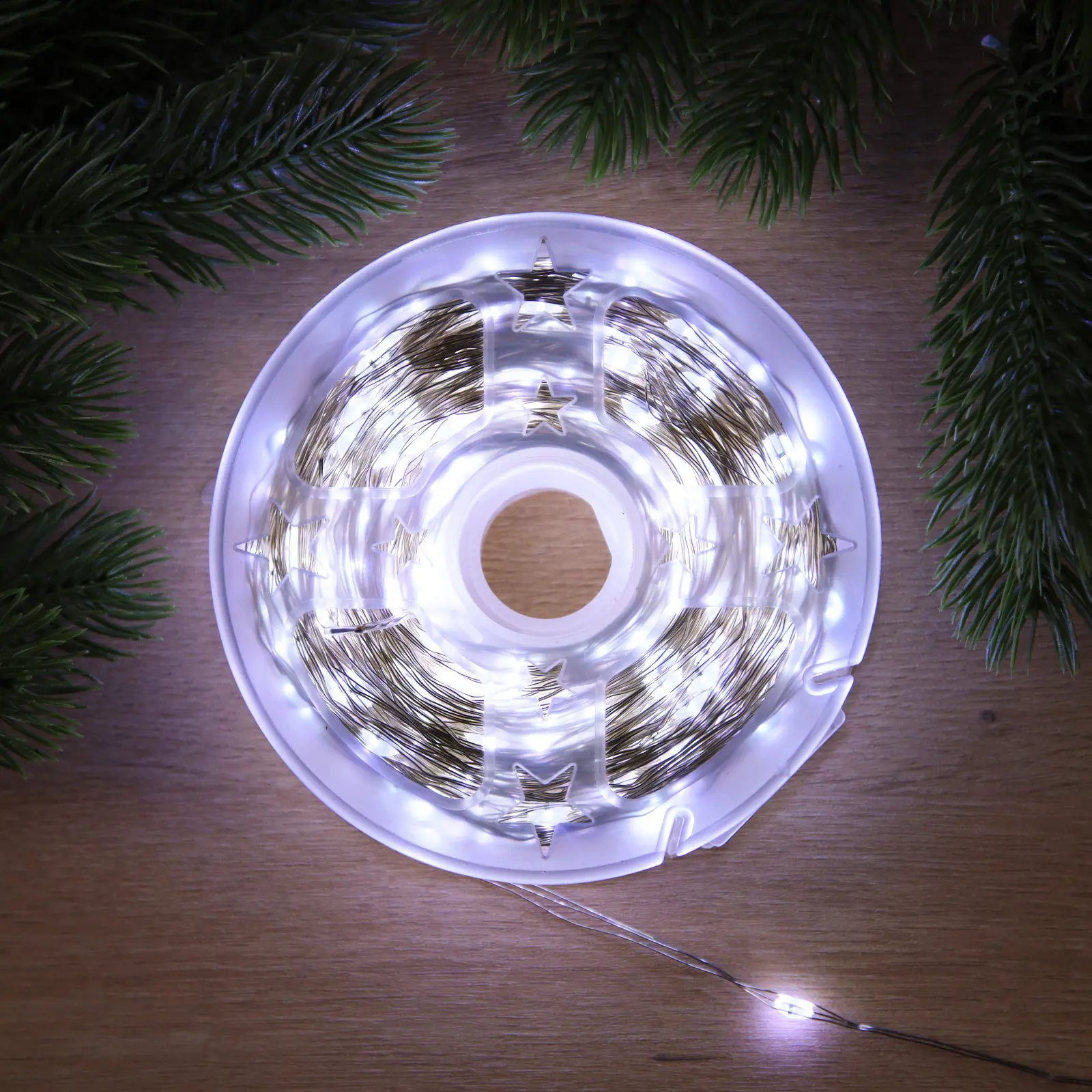 Изображение товара Электрогирлянда комнатная Luazon lighting 10547395 100 м 1000 ламп 1 режим работы