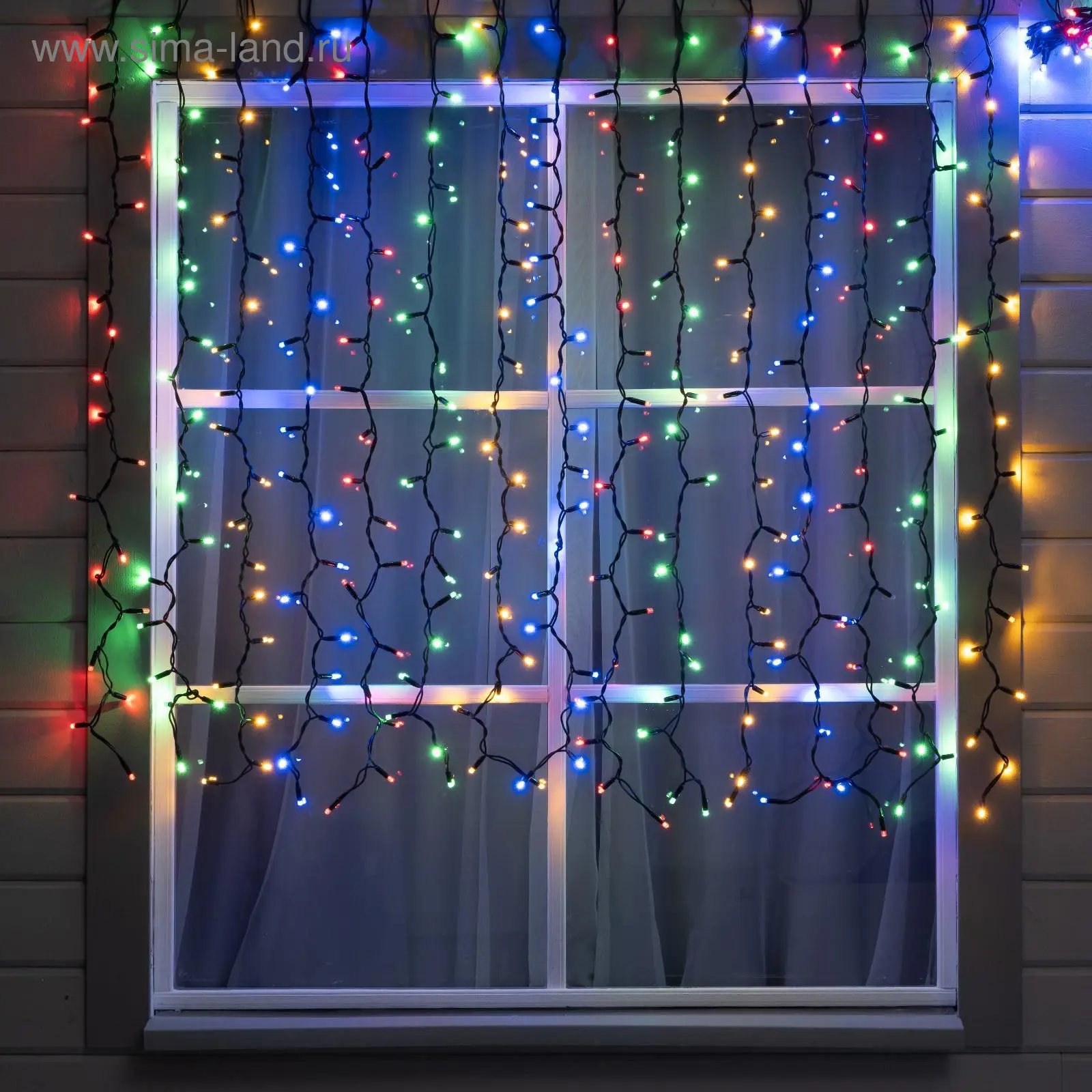 Изображение товара Электрогирлянда комнатная Luazon lighting 5204424 2 м 300 ламп 1 режим работы