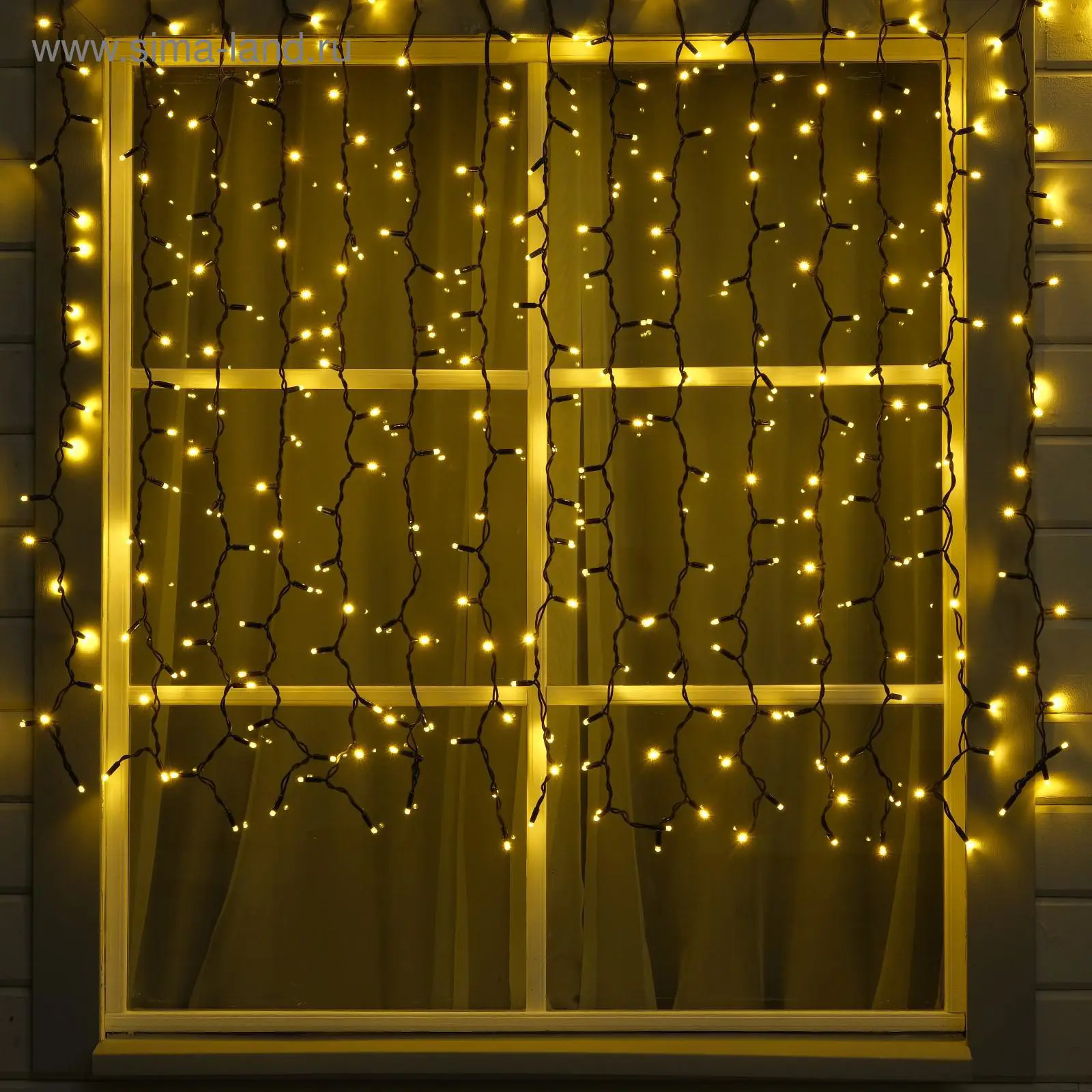 Изображение товара Электрогирлянда комнатная Luazon lighting 5204425 2 м 300 ламп 1 режим работы