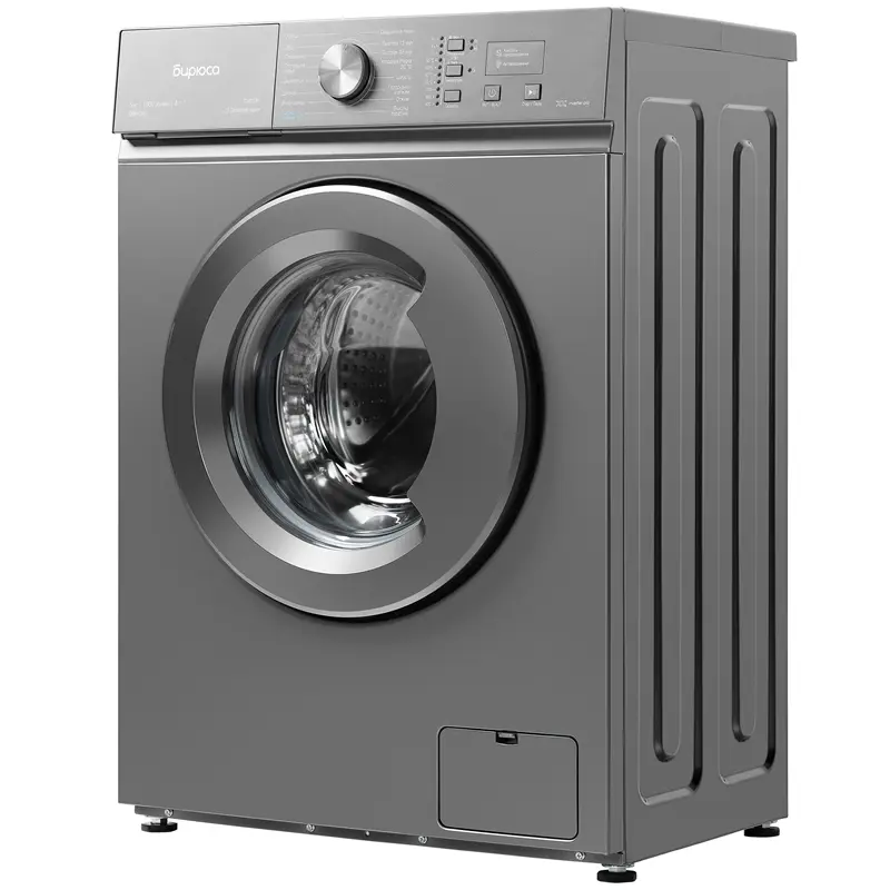 Изображение товара Отдельно стоящая стиральная машина Бирюса Wm-sm510_08 m 59.5x85x44 см 5 кг цвет металл