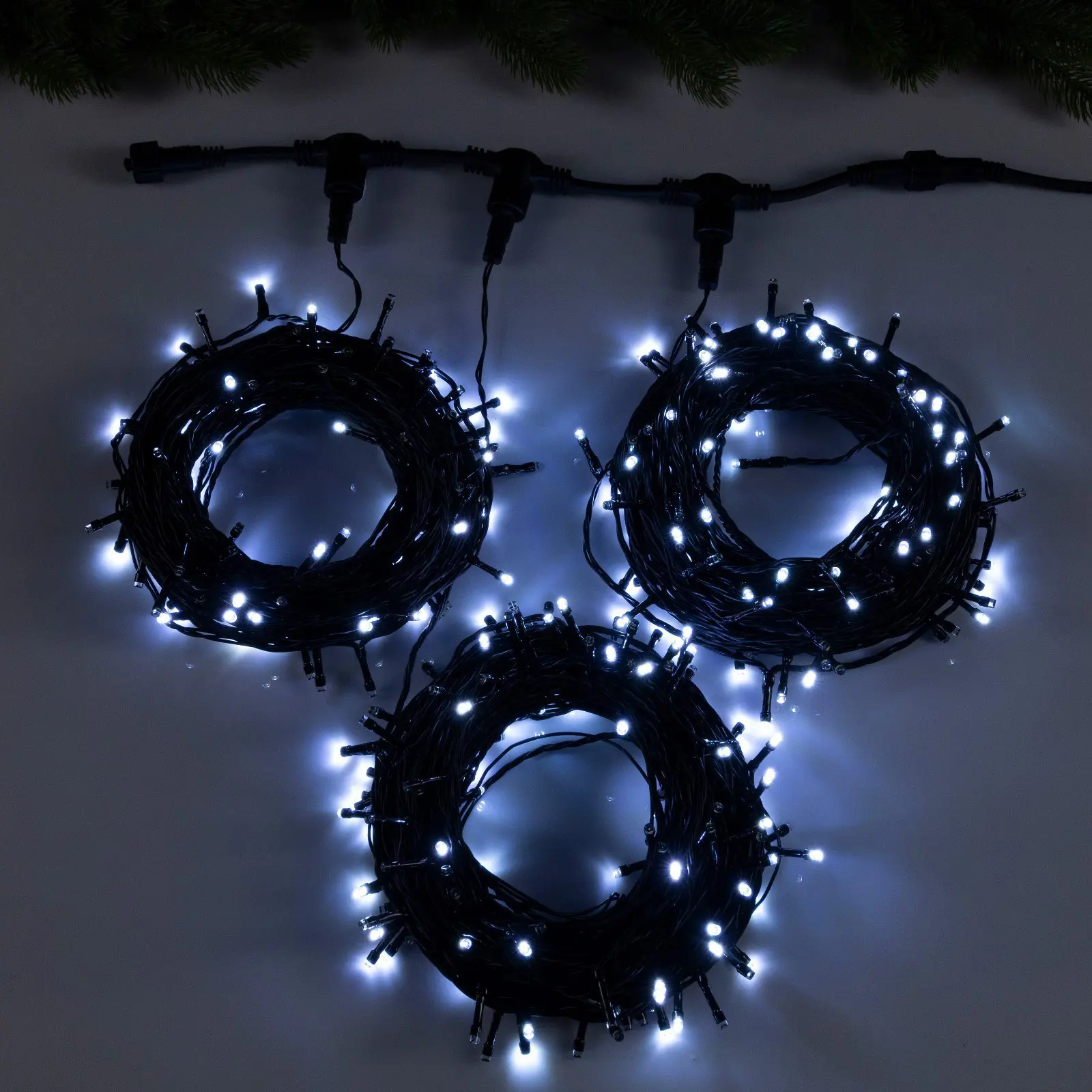 Изображение товара Электрогирлянда комнатная Luazon lighting 9642185 3 м 399 ламп 1 режим работы