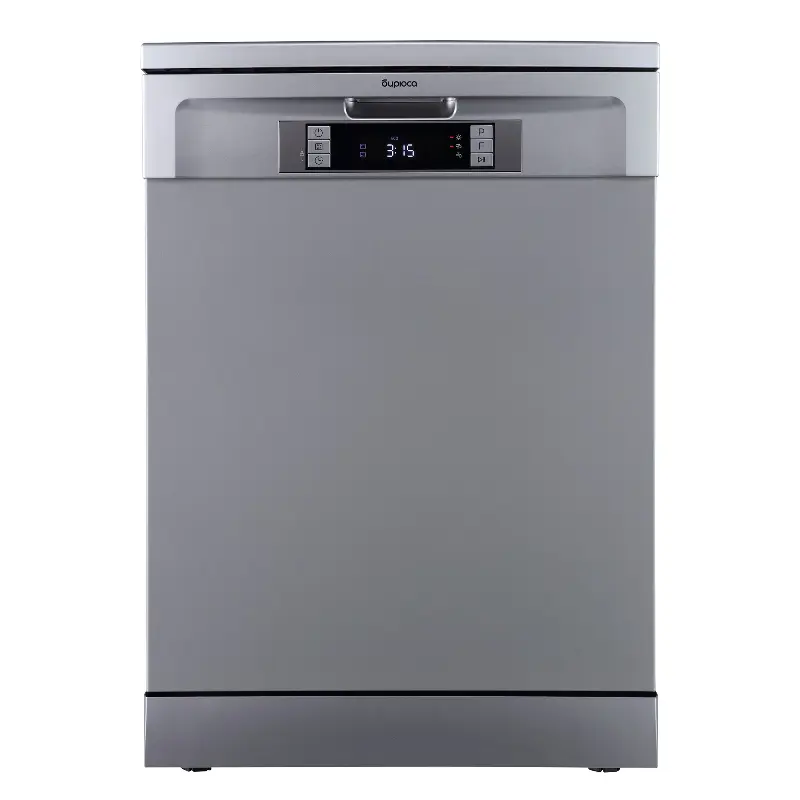 Изображение товара Отдельностоящая посудомоечная машина Бирюса DWF-614/6 M 59.8 см 8 программ цвет металл