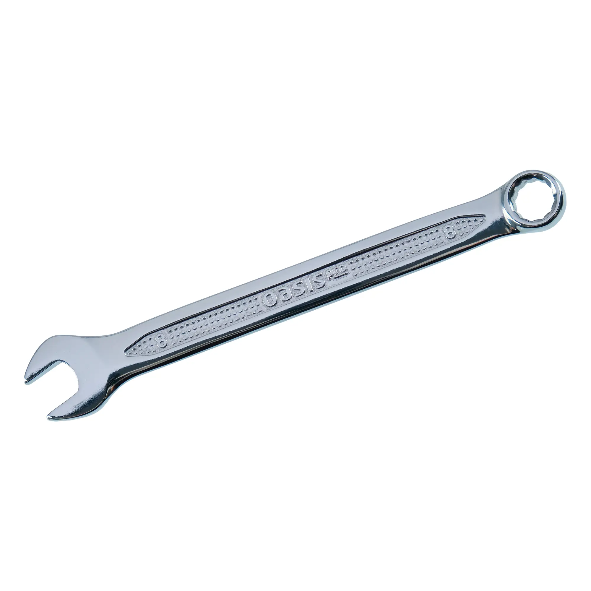 Изображение товара Ключ комбинированный Oasis 103011501077 8 мм универсальный для монтажных работ