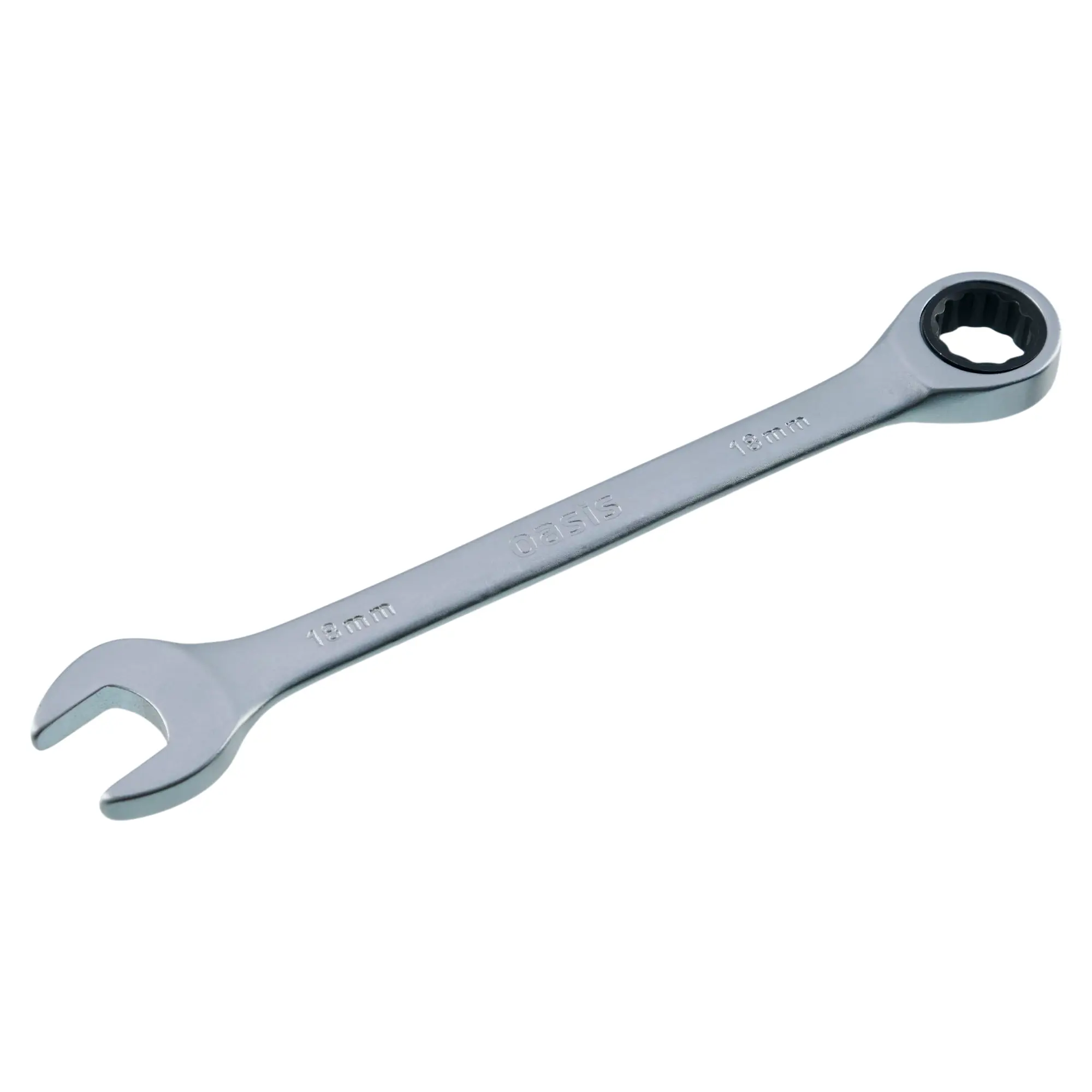 Изображение товара Ключ комбинированный с трещоткой Oasis 103011502009 18 мм