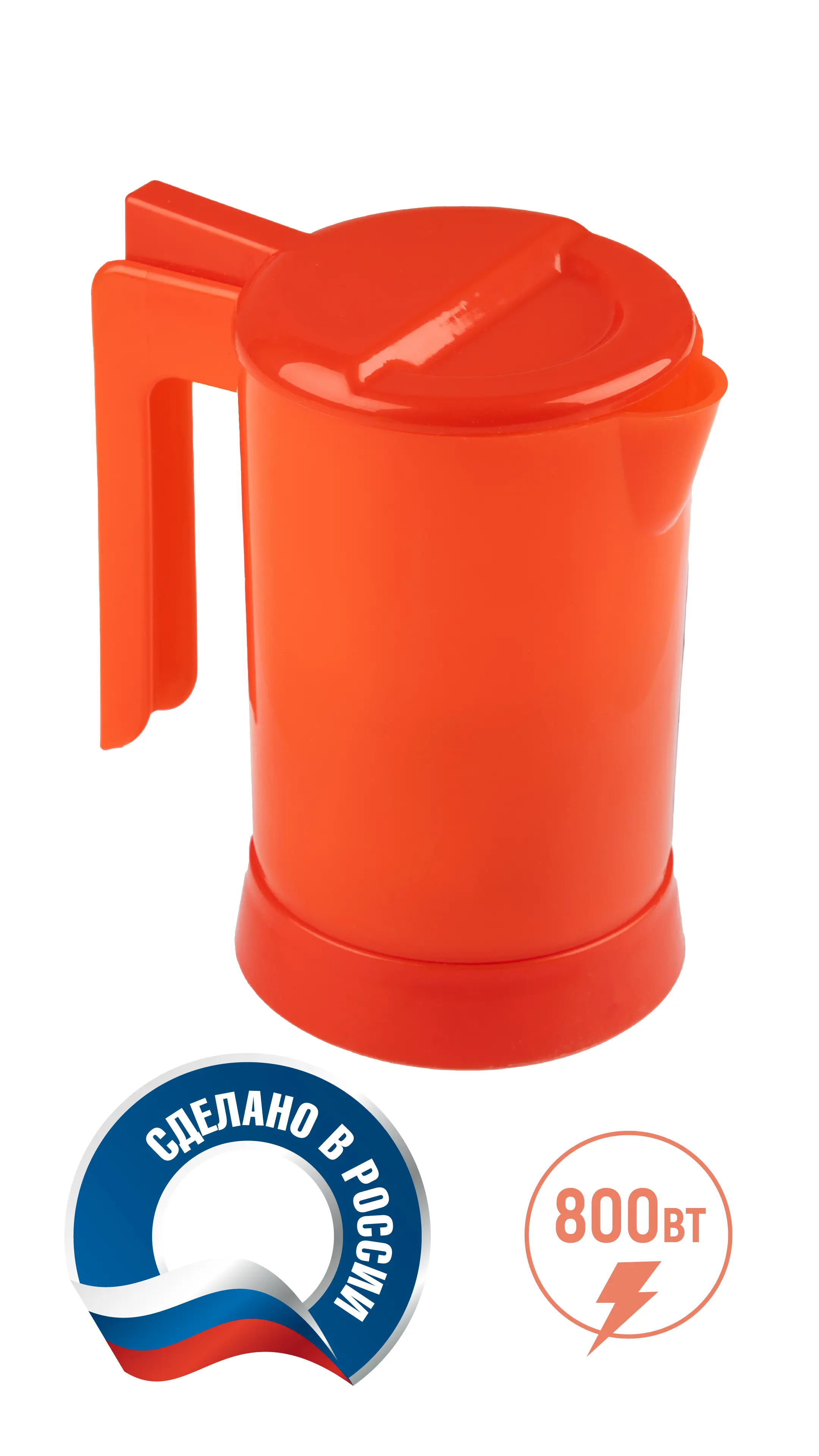 Изображение товара Электрический чайник Shams Sh-002 0.5 л пластик цвет красный