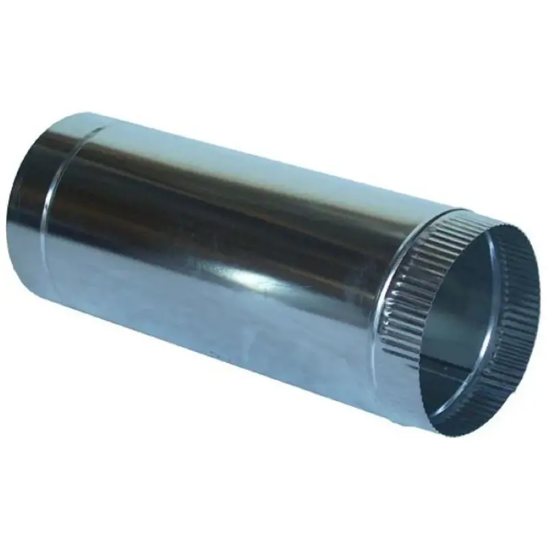 Изображение товара Водосточная труба Шамрай Downpipe D140/500 мм оцинкованная сталь цвет серый