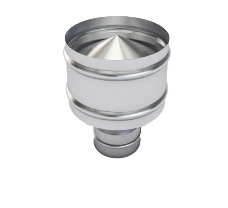 Изображение товара Дефлектор Шамрай DefD D120 мм оцинкованная сталь цвет серый