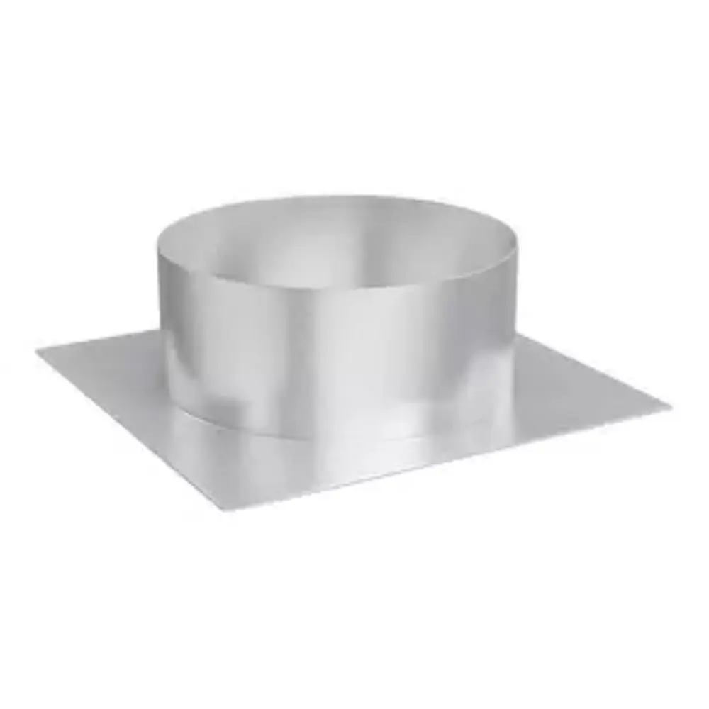 Изображение товара Плоское основание Шамрай 295x295 мм D110 мм оцинкованная сталь