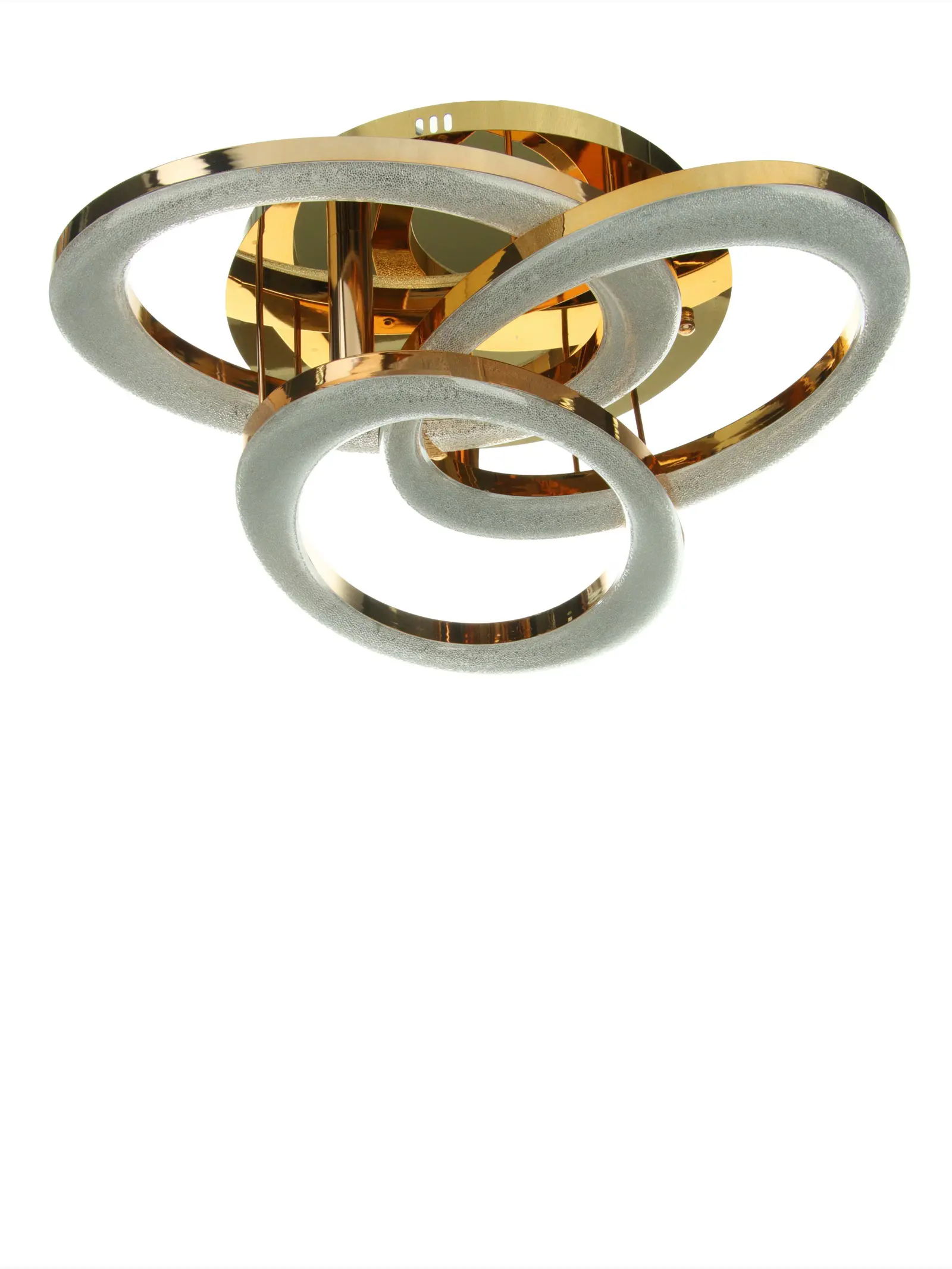 Изображение товара Люстра потолочная светодиодная Bayerlux 10553526 3 м² регулировка белого золото