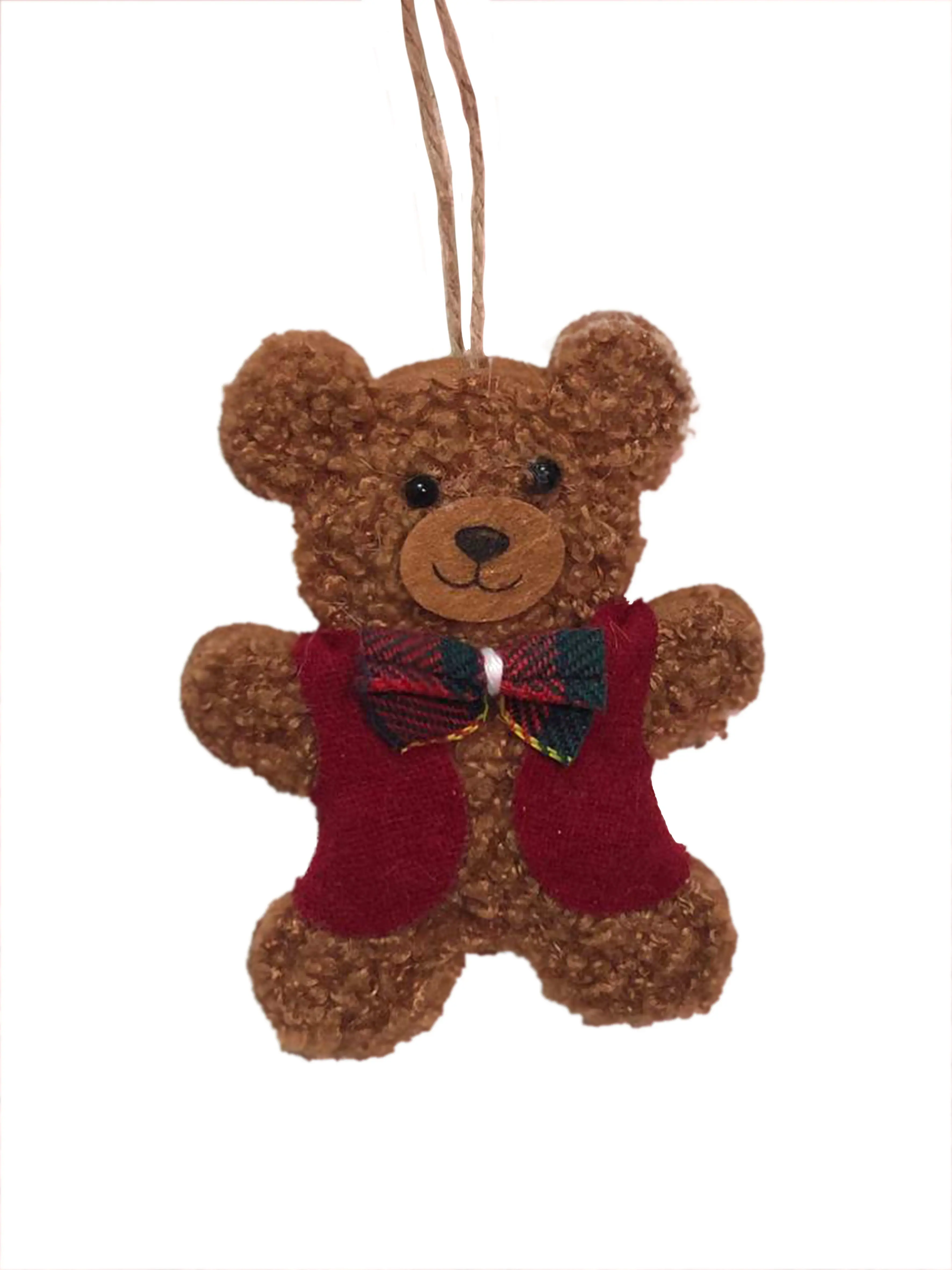 Изображение товара Подвесное украшение Мишка 9x7 см разноцветный