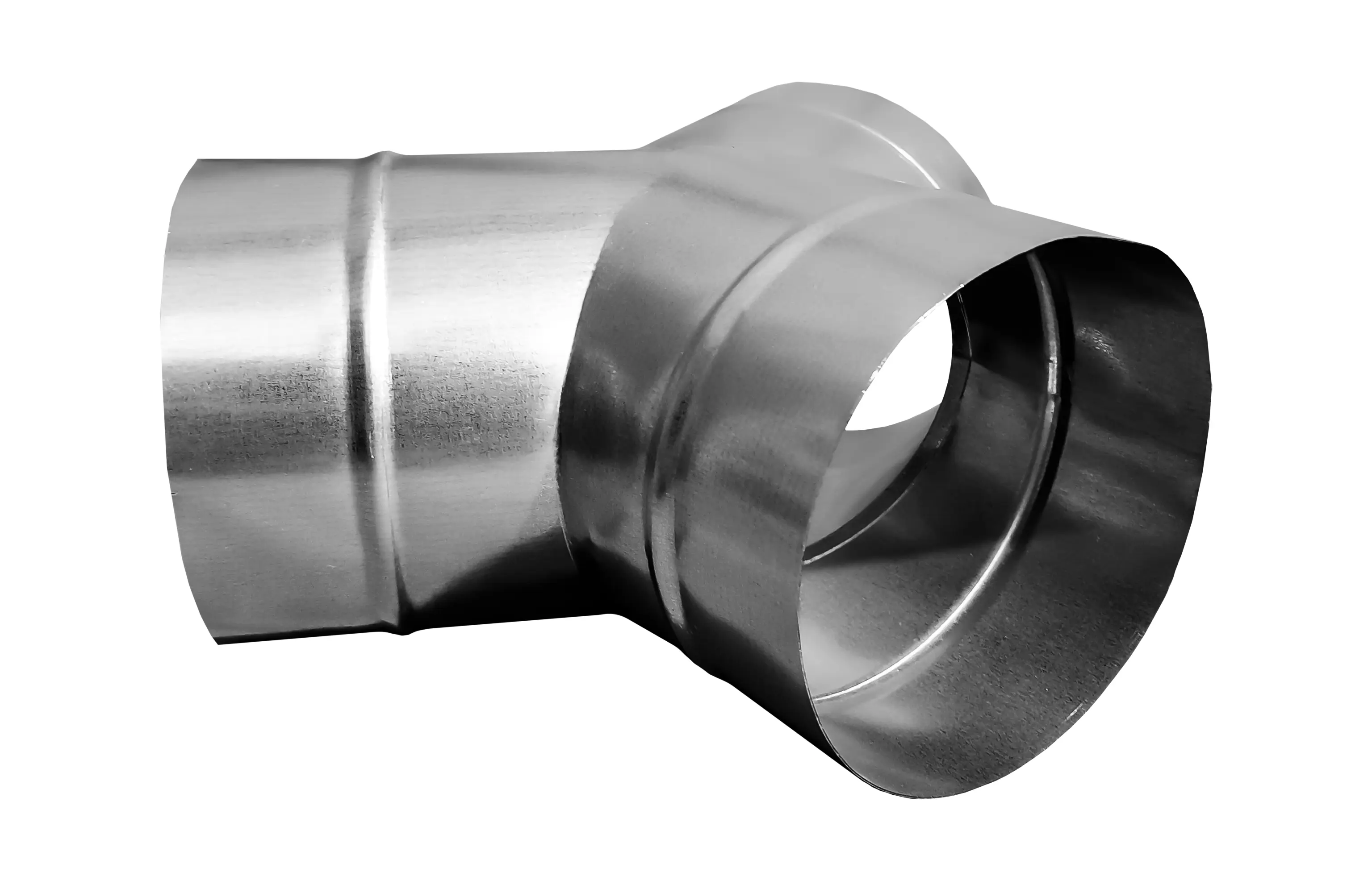 Изображение товара Тройник Шамрай T115zig D115 мм оцинкованная сталь