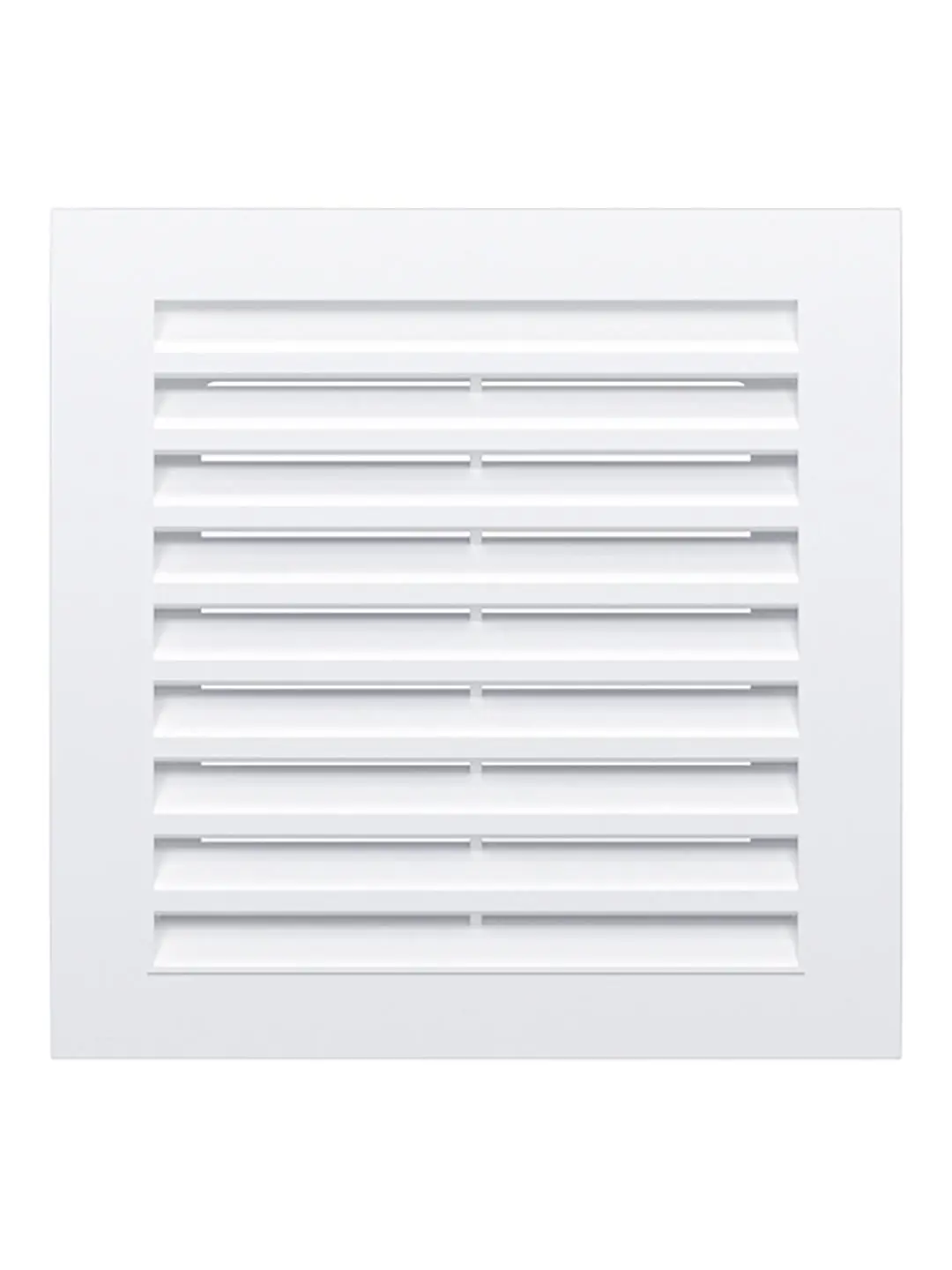 Изображение товара Решётка вентиляционная ERA 350x350 с рамкой из ABS пластика белая