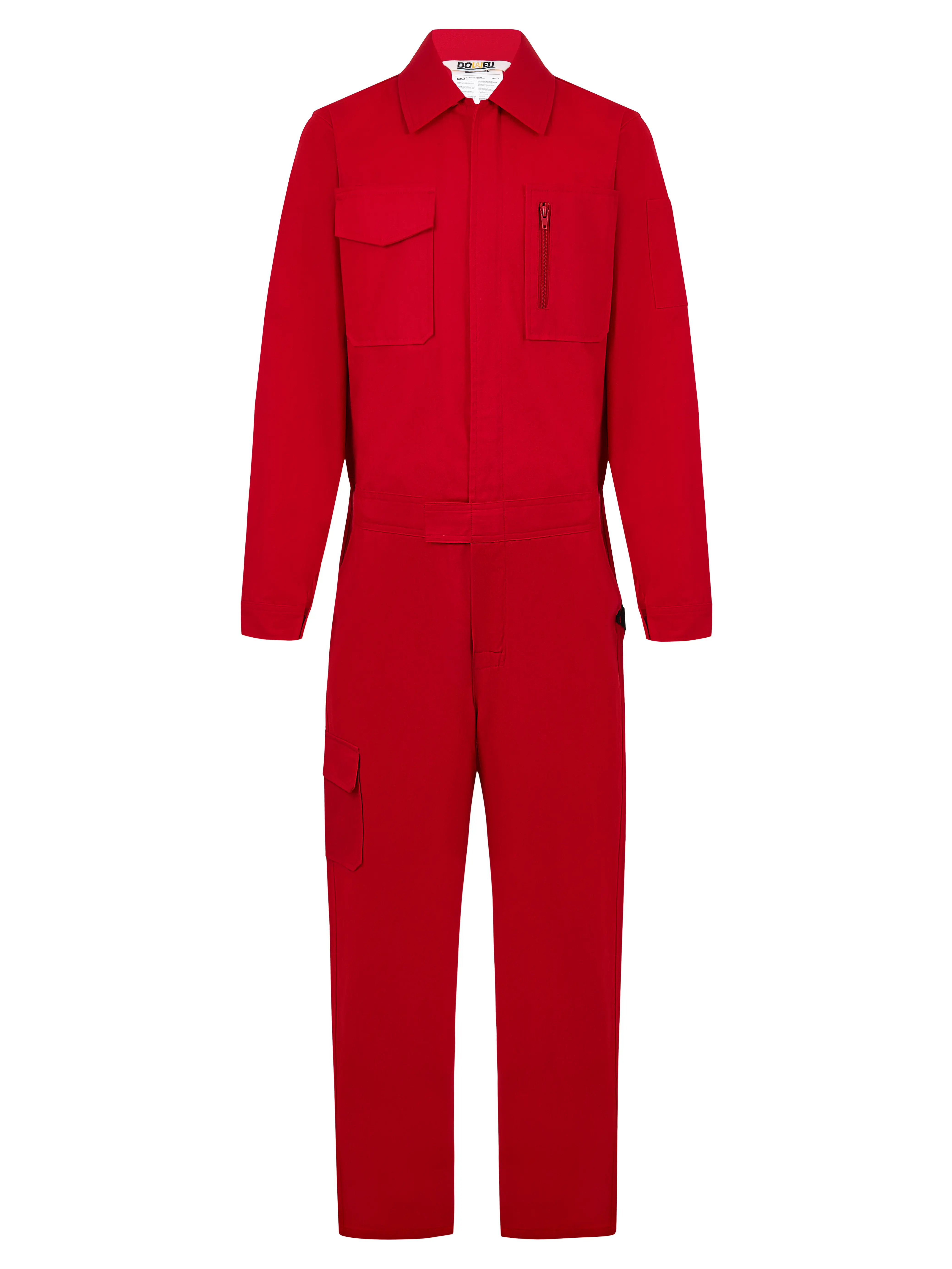 Изображение товара Комбинезон рабочий Dowell D83251 цвет красный размер S/48 рост 170 см