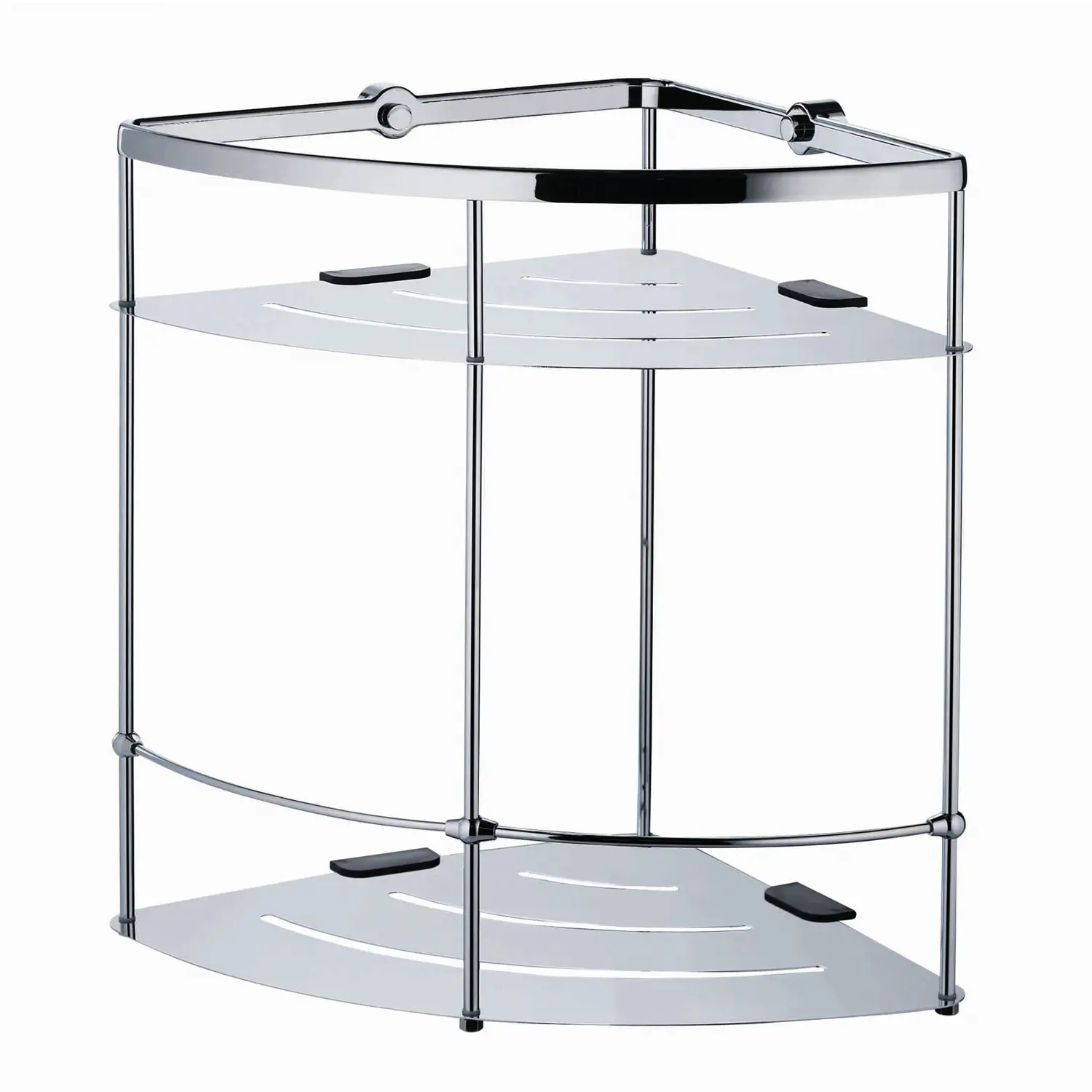 Изображение товара Полка металлическая WasserKRAFT двойная K-522 цвет хром