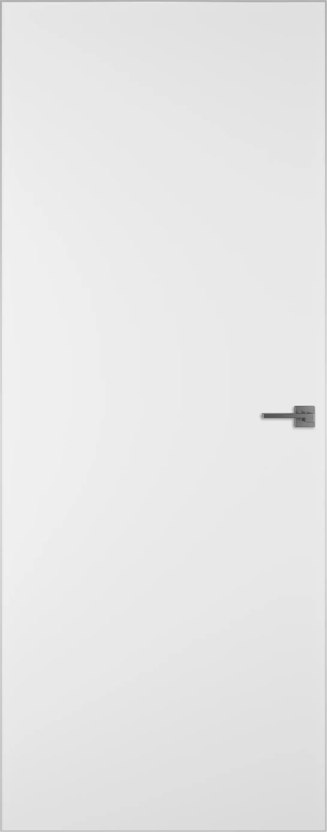 Изображение товара Межкомнатная дверь глухая Invisible 80x200 см белая Россия