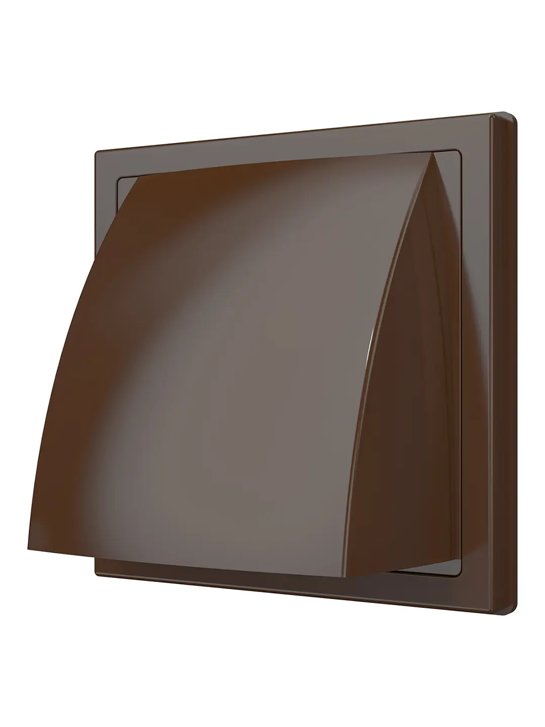 Изображение товара Выход стенной ERA Streetline КФВ D150/160 обратный клапан 190x190 мм ASA пластик цвет коричневый