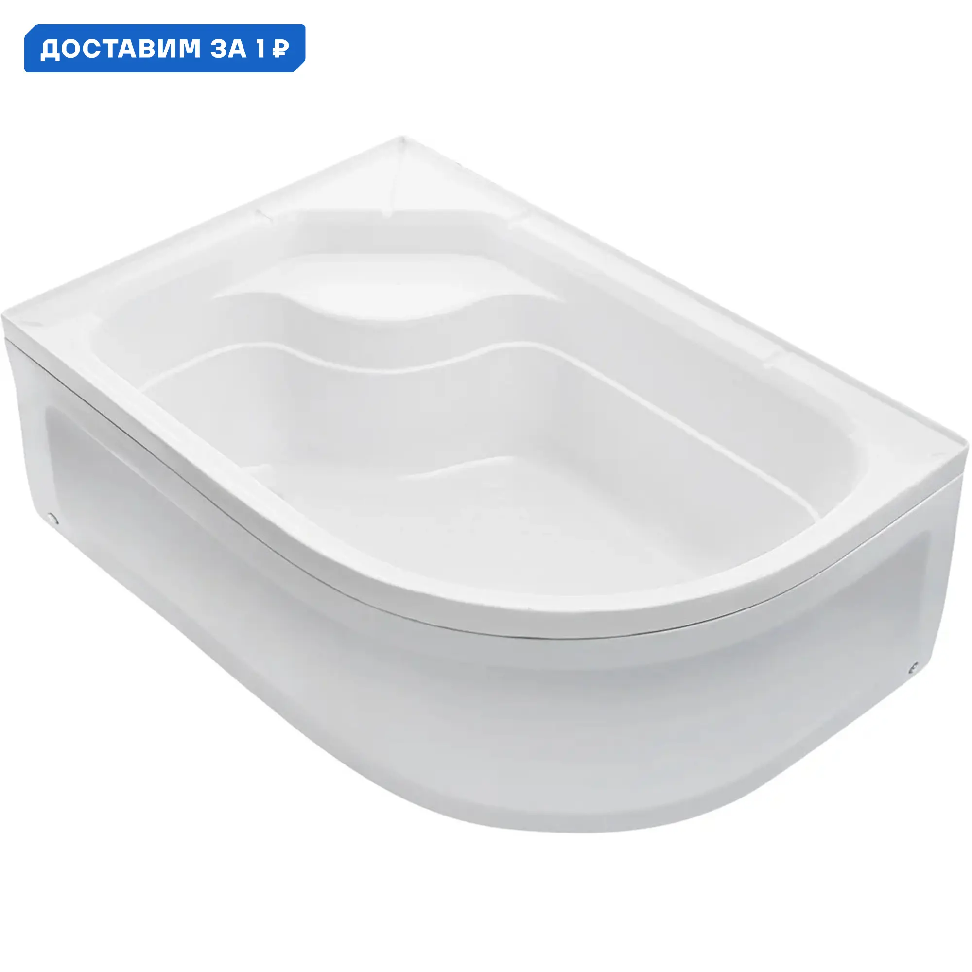 Изображение товара Душевая кабина River Dunay XL 110/80/44 MT L ассиметричный высокий поддон 110x80 см