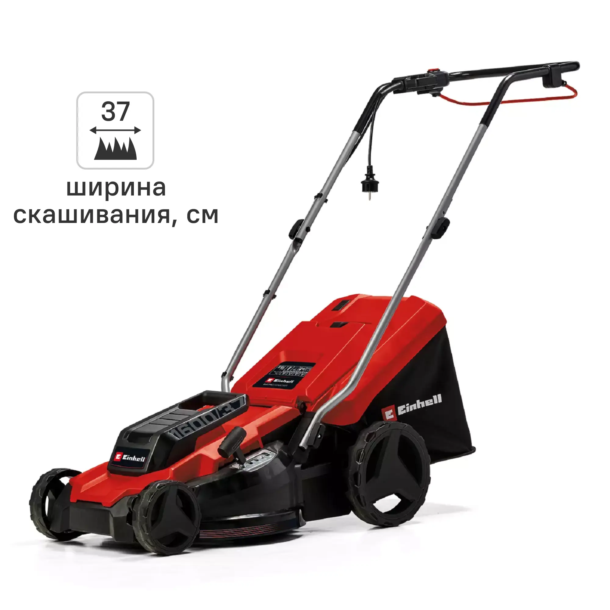 Изображение товара Электрическая газонокосилка Einhell GC-EM1600/37 1600 Вт 37 см для ухода за газоном