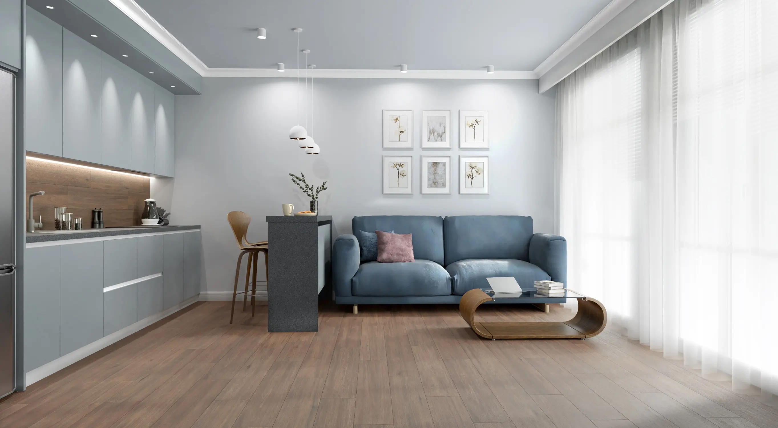 Изображение товара Керамогранит Sanamero Forest line 91055 20x120 см под дерево шоколадный