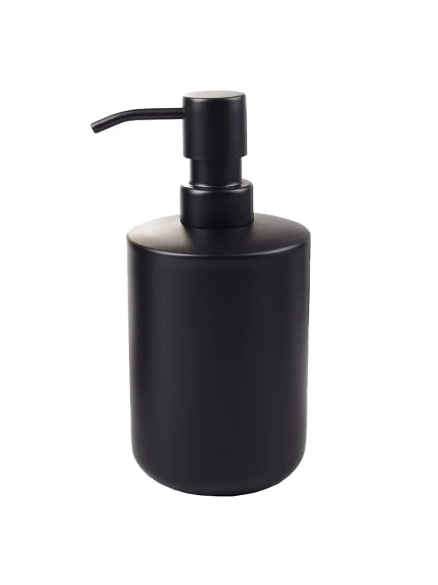 Изображение товара Дозатор для жидкого мыла Zenfort Ария металл черный 350 мл