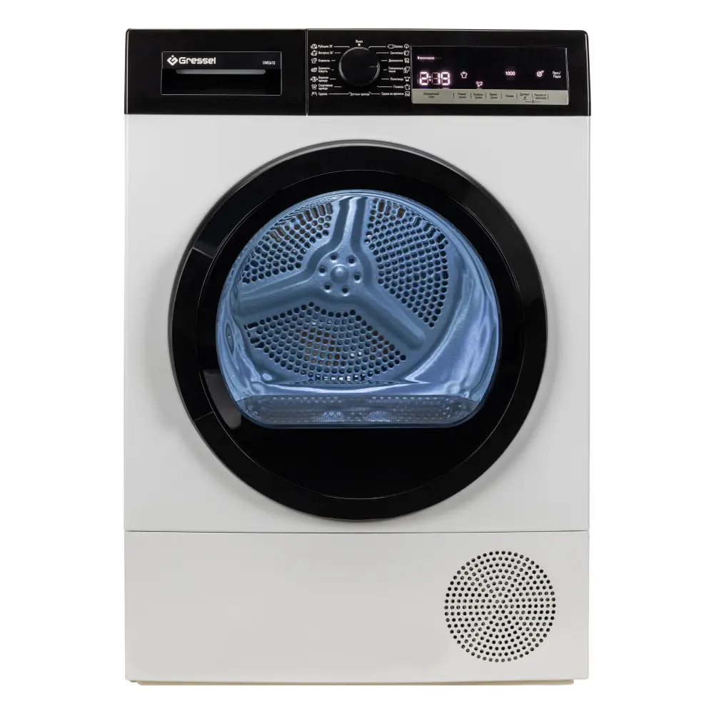 Изображение товара Сушильная машина Gressel UWD610 59.60x85.50x60.90 см 8 кг тепловой насос цвет белый