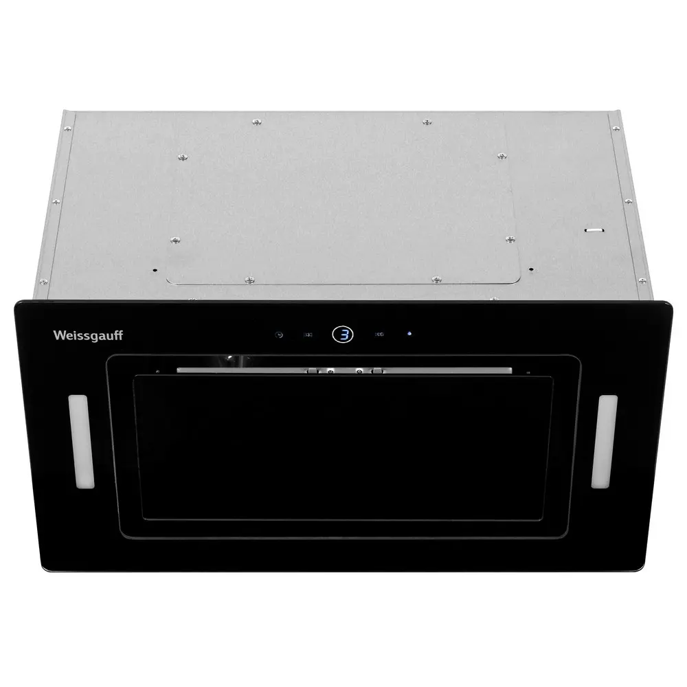 Изображение товара Встраиваемая вытяжка Weissgauff Aura 1200 Remote Bl 49.50 см цвет черный