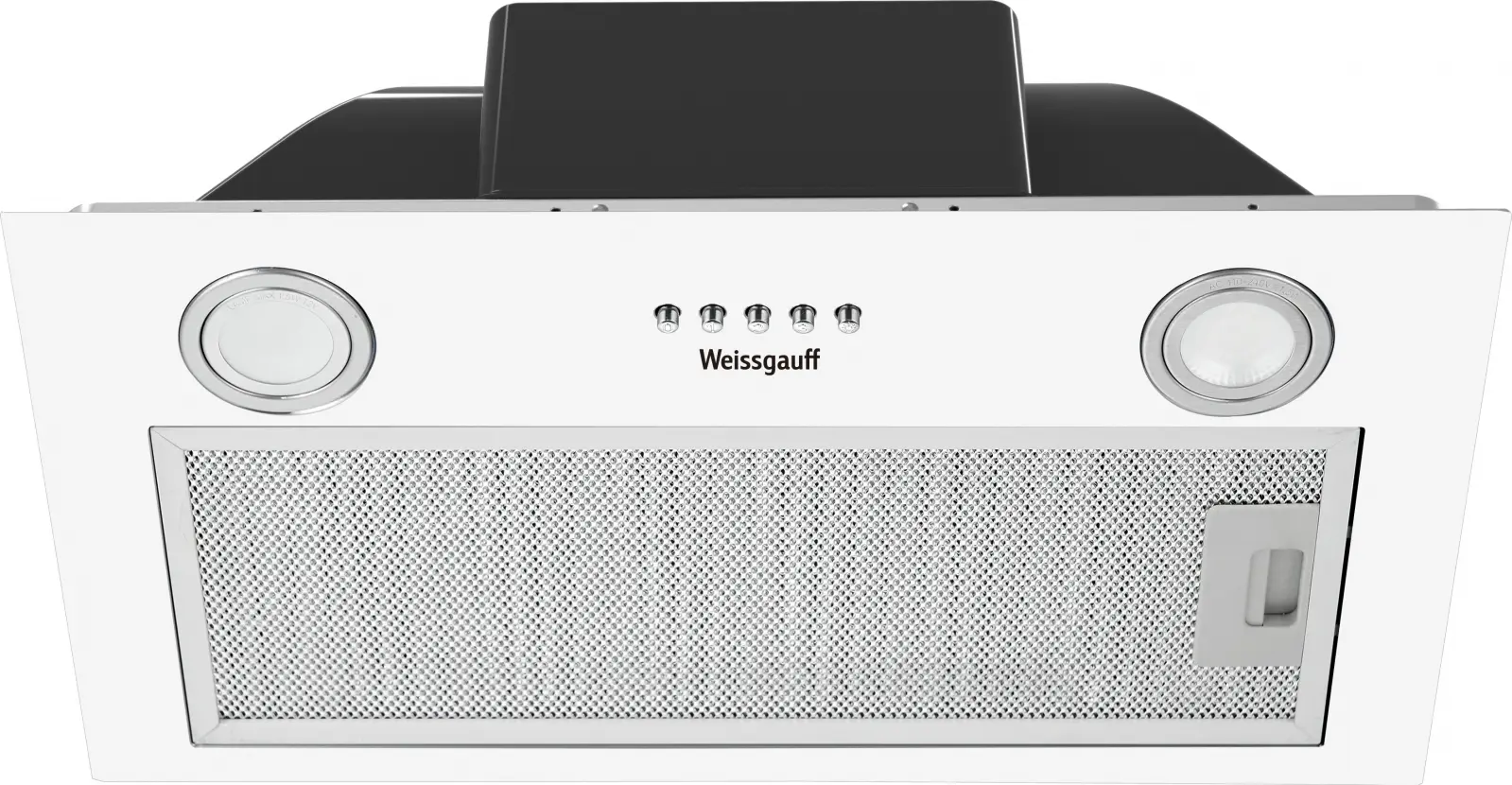 Изображение товара Встраиваемая вытяжка Weissgauff BOX 850 WH 20x52x29см металл/пластик цвет белый