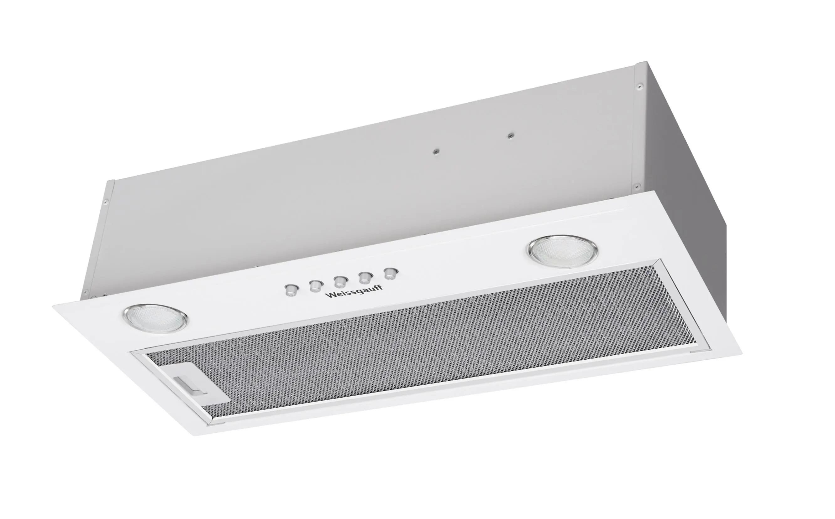 Изображение товара Встраиваемая вытяжка Weissgauff 38.5x35x55 см цвет белый