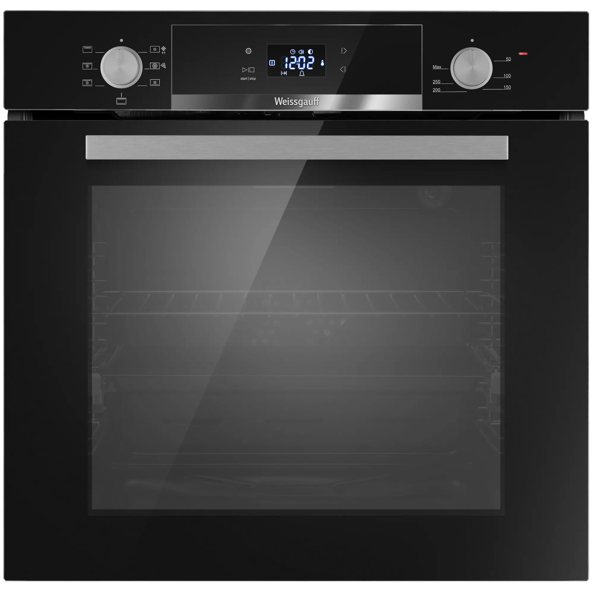 Изображение товара Встраиваемый духовой шкаф Weissgauff PDBS 436721 60х60х54.3 см цвет черный