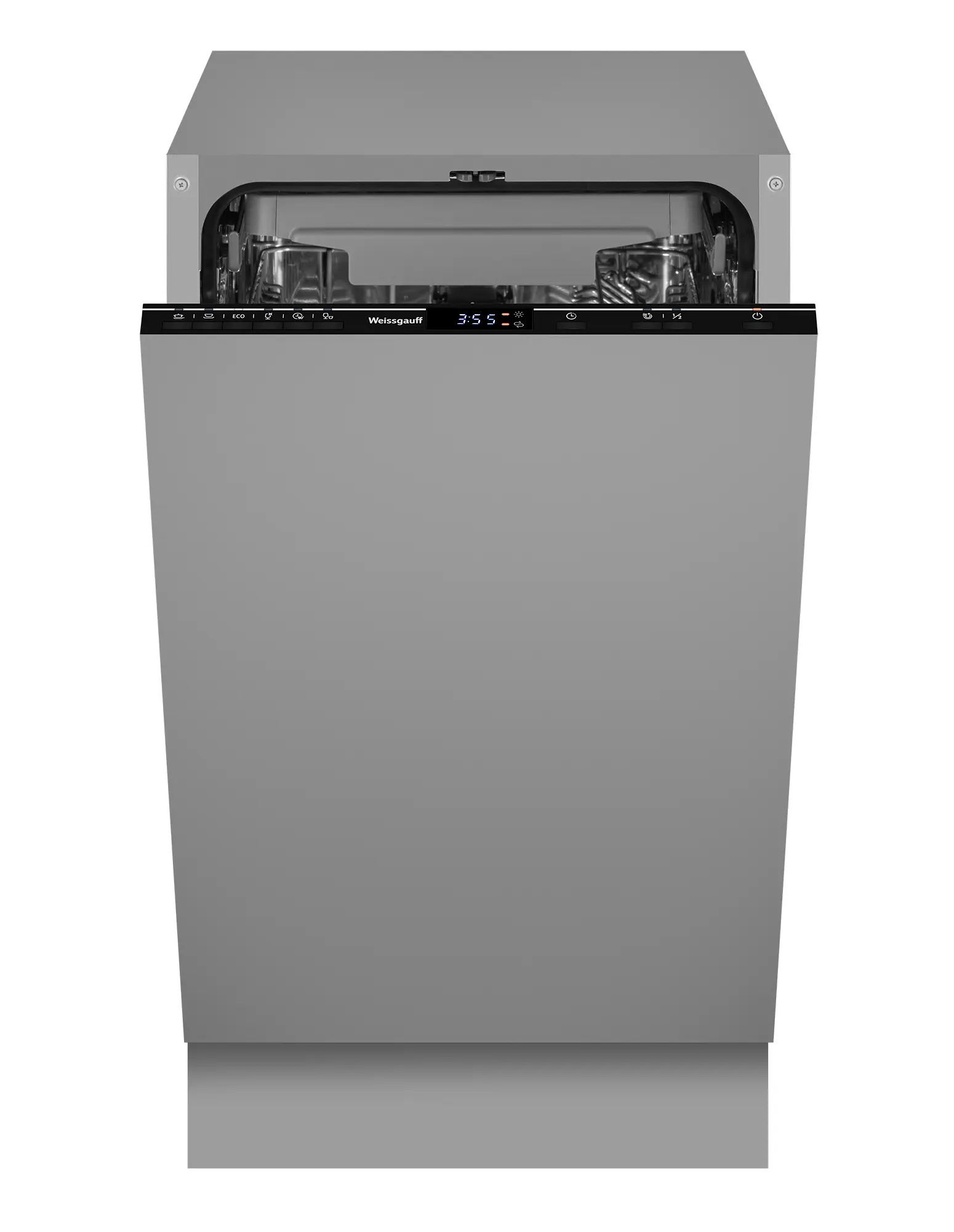 Изображение товара Встраиваемая посудомоечная машина Weissgauff BDW 4536 D 45 см 6 программ черный