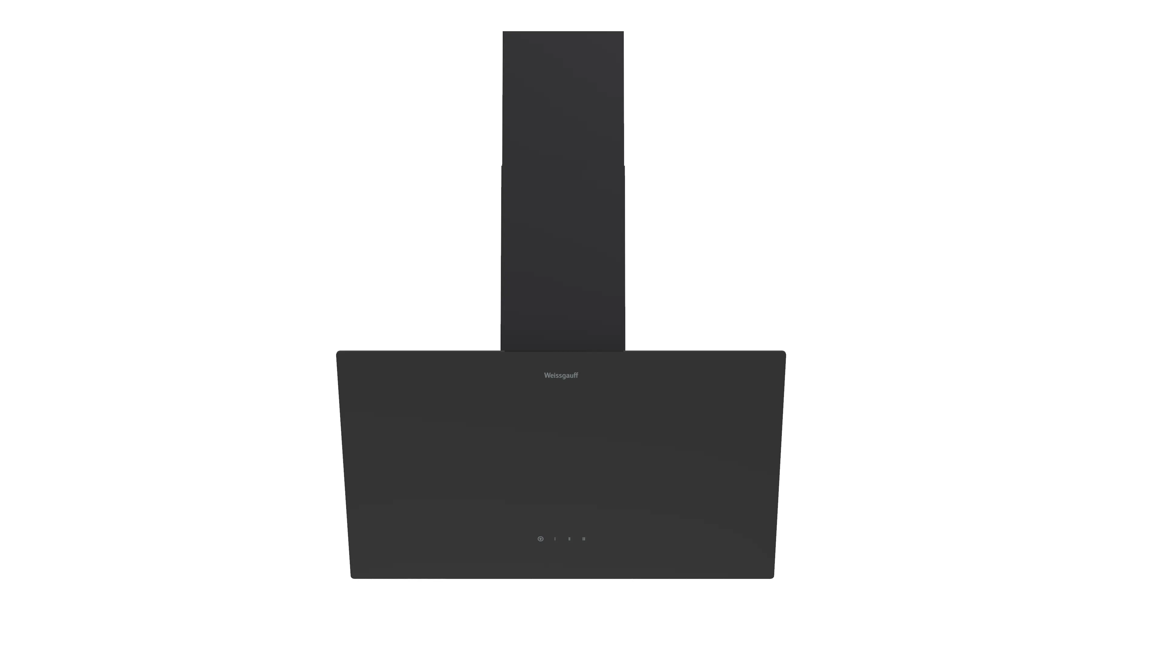 Изображение товара Наклонная вытяжка Weissgauff Yota 606 Touch Black Glass 59.5 см