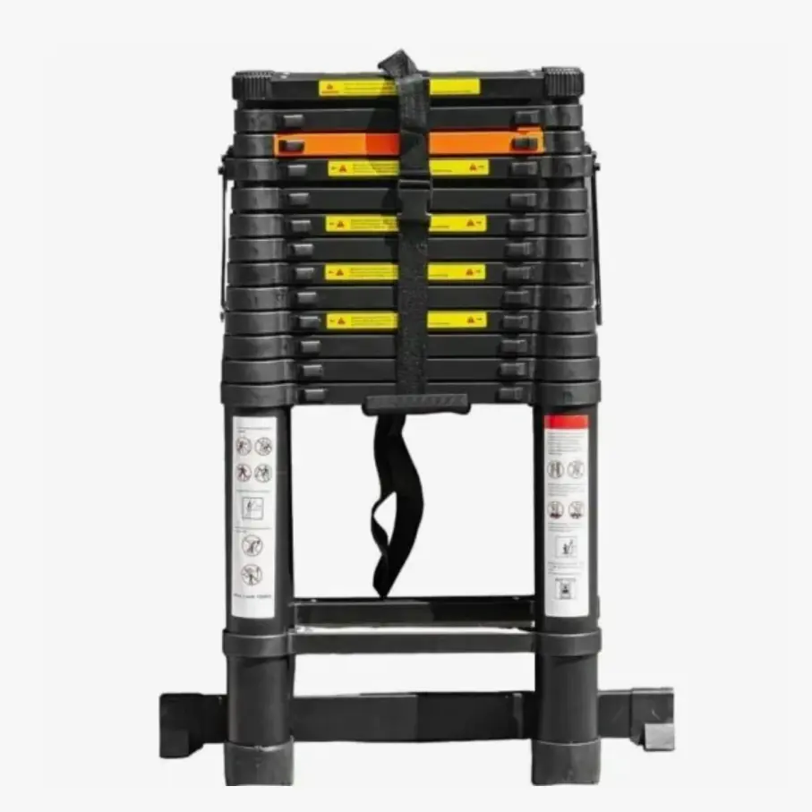 Изображение товара Лестница-стремянка телескопическая Rockforce RF-UP440-2 2-секционная 30 ступеней