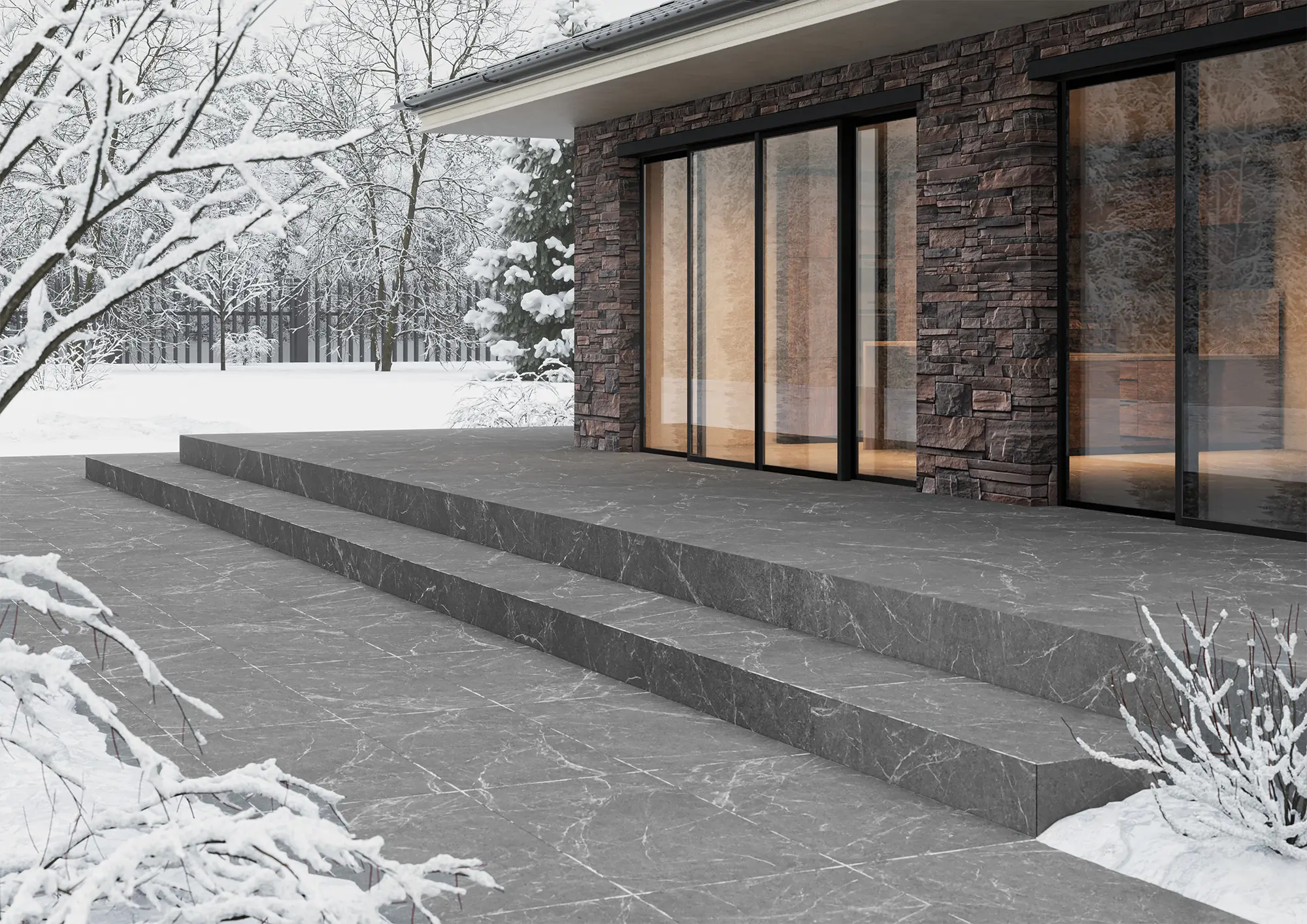 Изображение товара Керамогранит Staro Dakota Iron 60x120см Antislip серый/серебристый