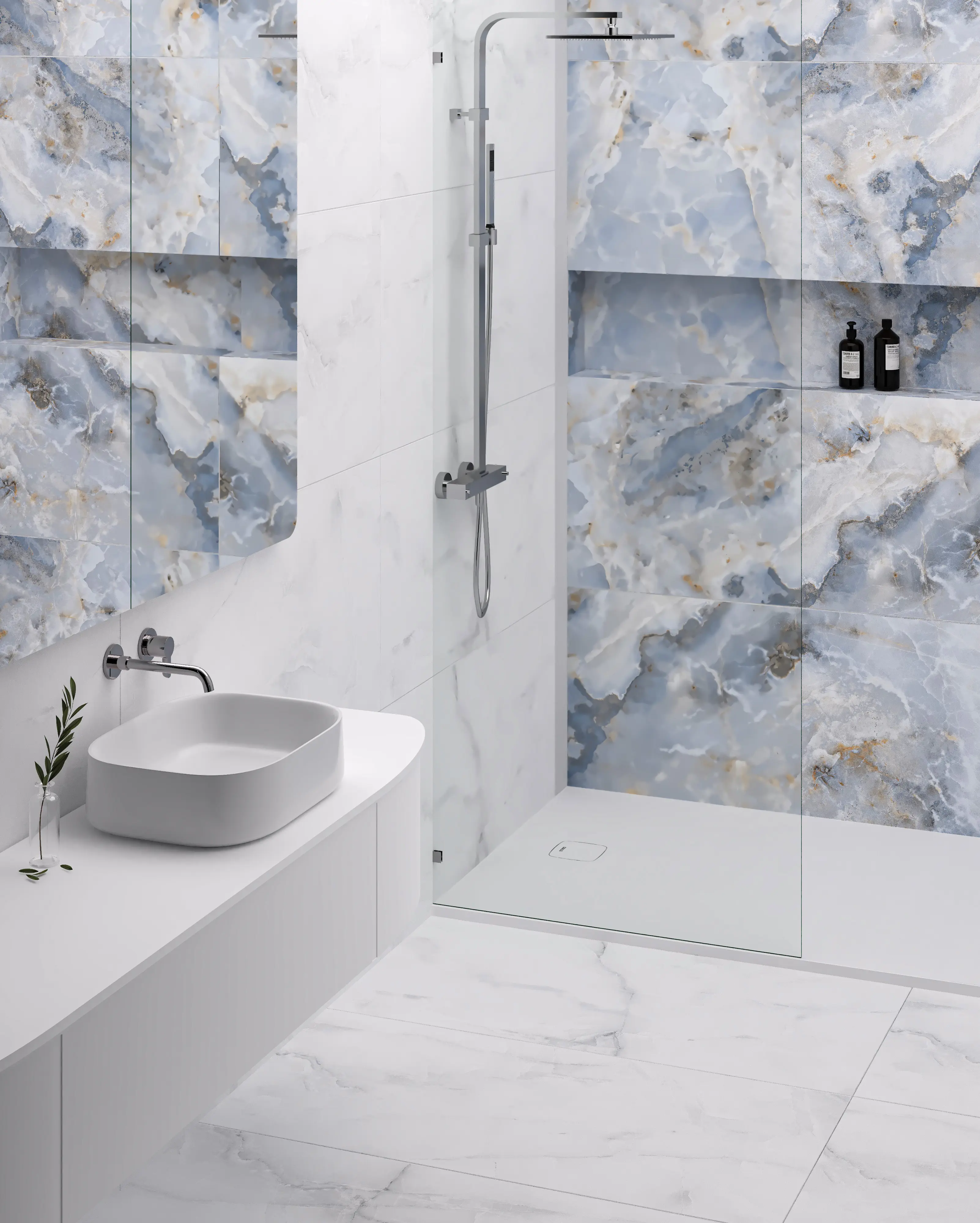 Изображение товара Керамогранит Staro Luna Rossa 60x120 см синий