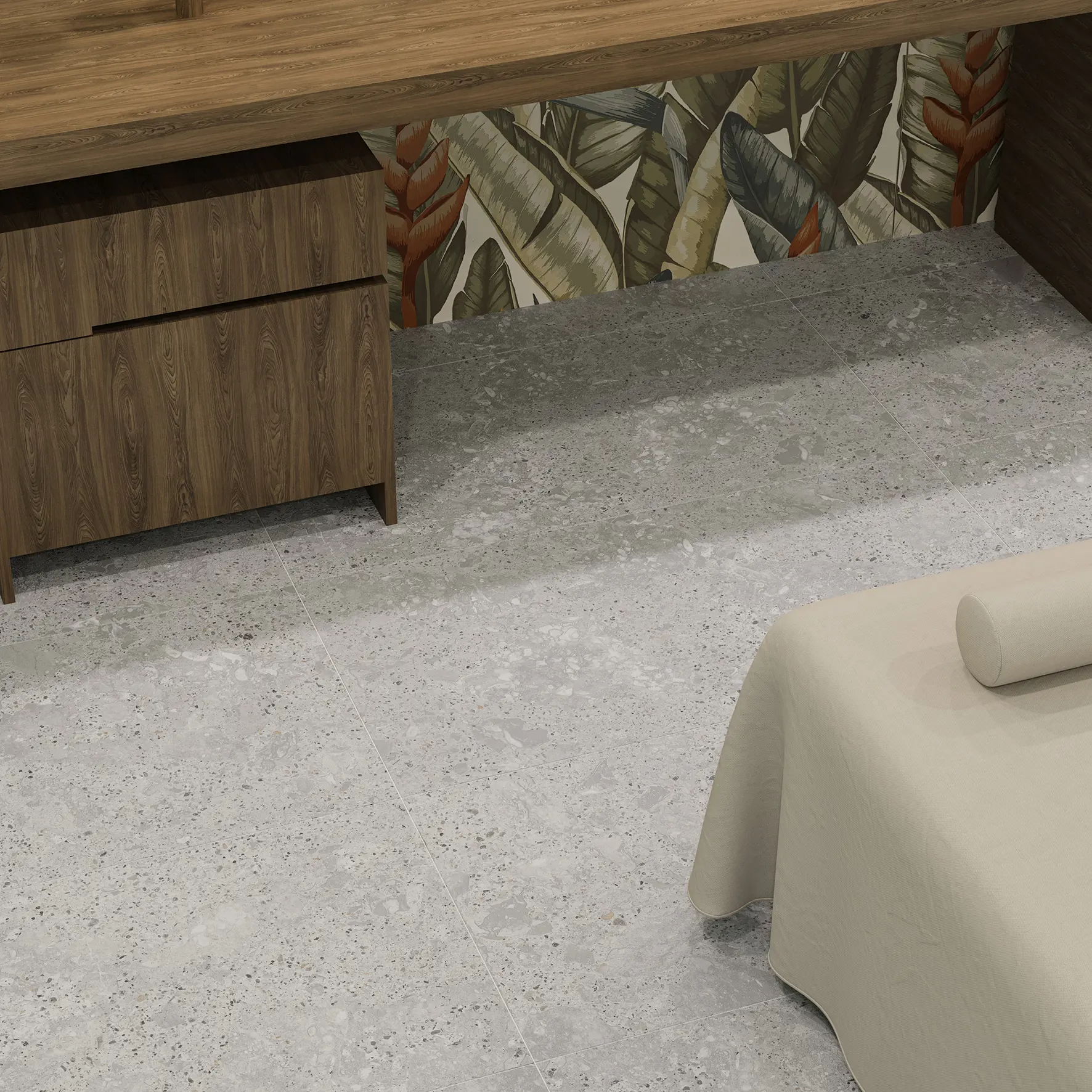 Изображение товара Керамогранит Staro Luna Rossa 60x120 см серый/серебристый