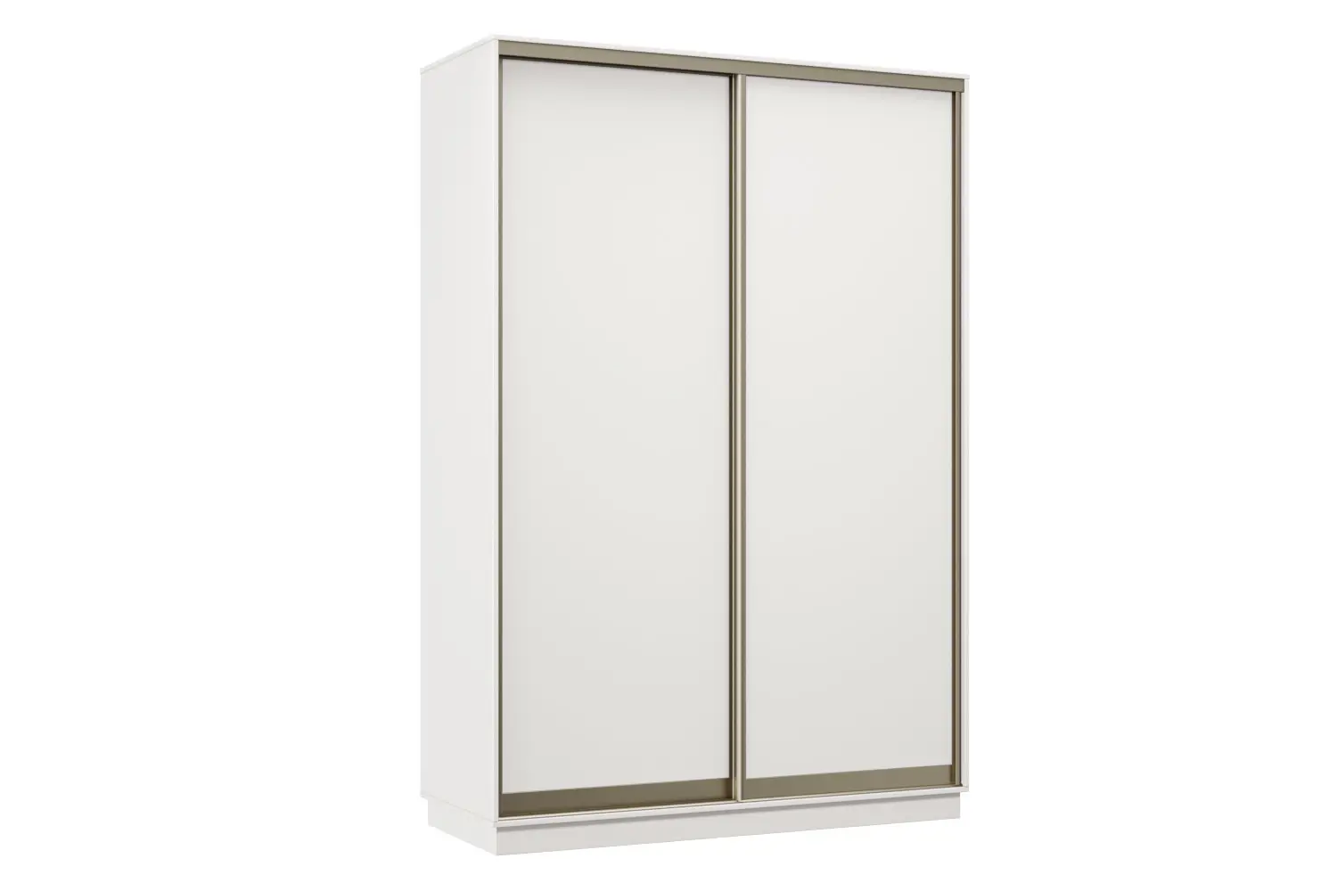 Изображение товара Двухдверный шкаф-купе Хочу домой Лайт Мини 01 белый шампань 220x100х45 см