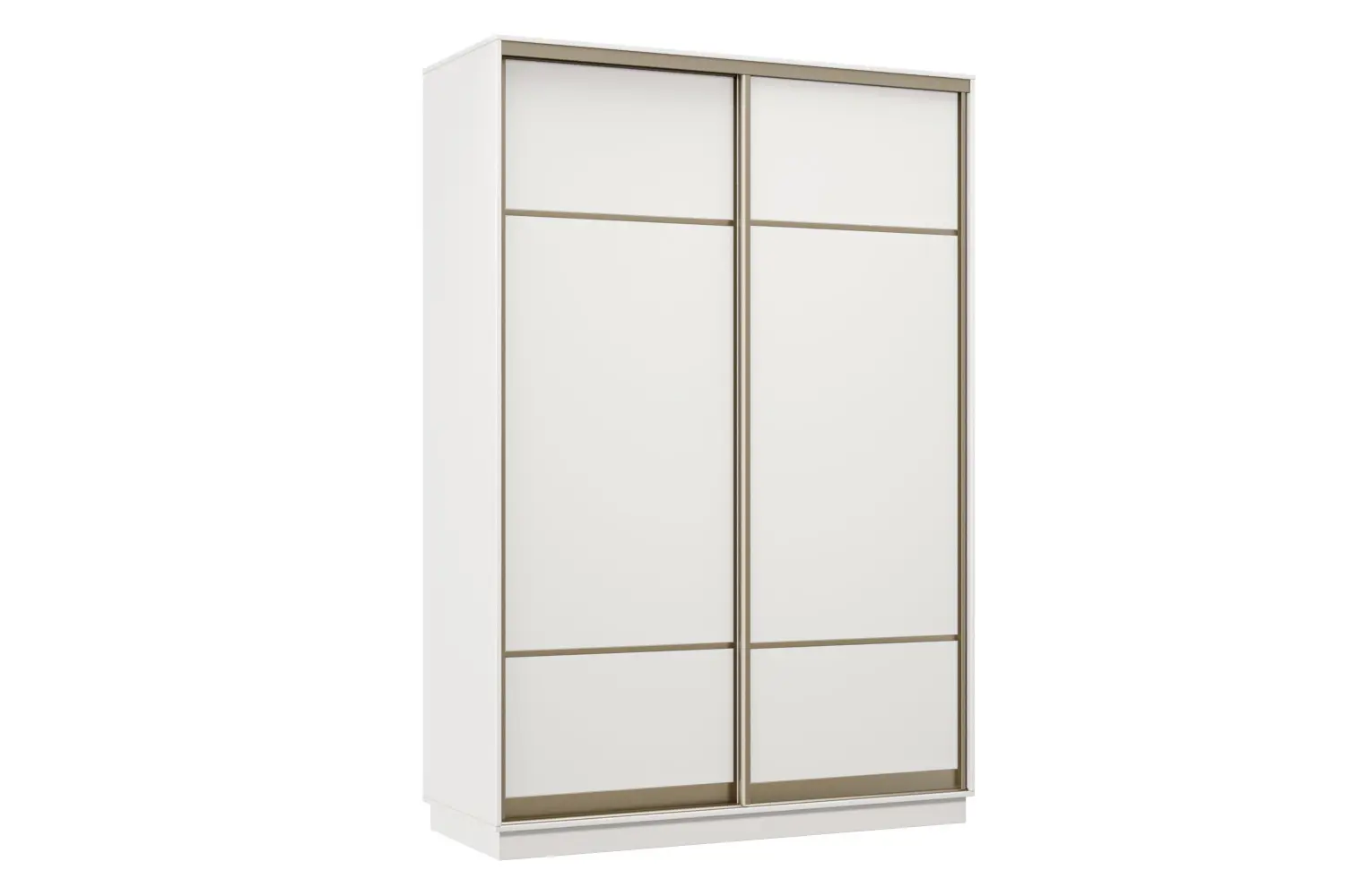 Изображение товара Шкаф-купе Хочу домой Классика Лайт 01 2 двери 220x120x45 см Белый профиль шампань