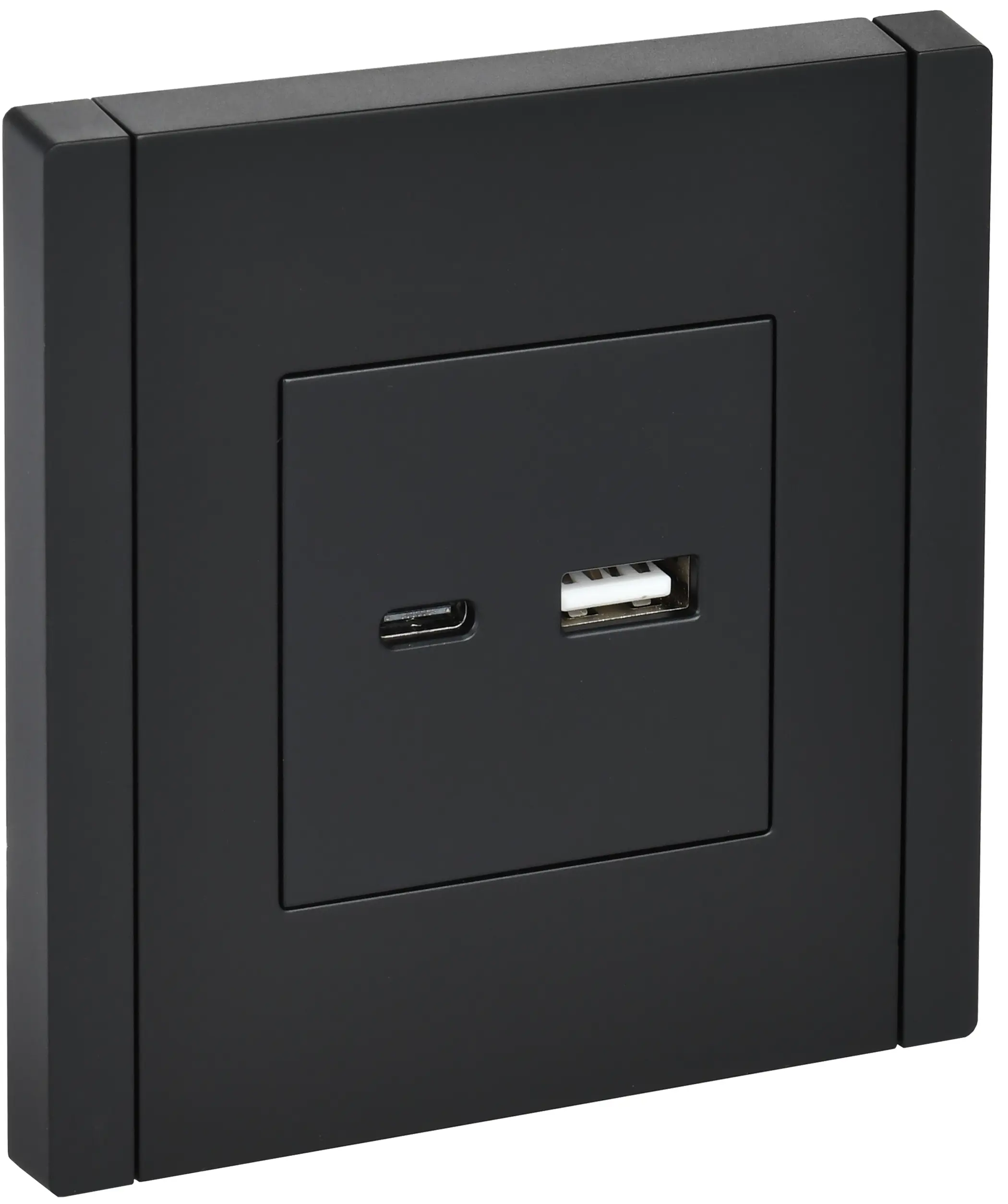 Изображение товара Розетка встраиваемая USB IEK Forte&Piano цвет черный
