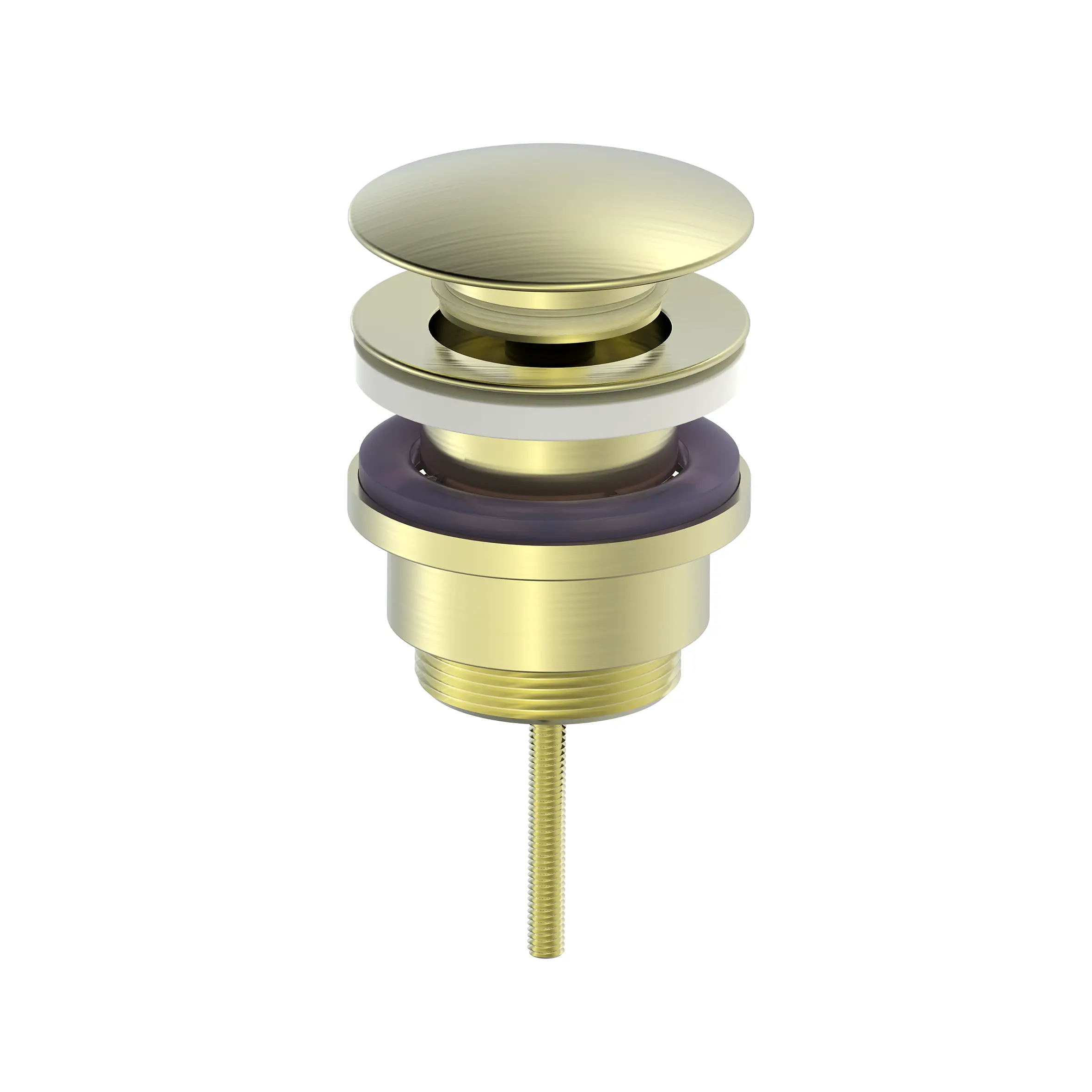 Изображение товара Донный клапан для ванны Oliveeka OL-SS07-BG 7 см матовое золото универсальный