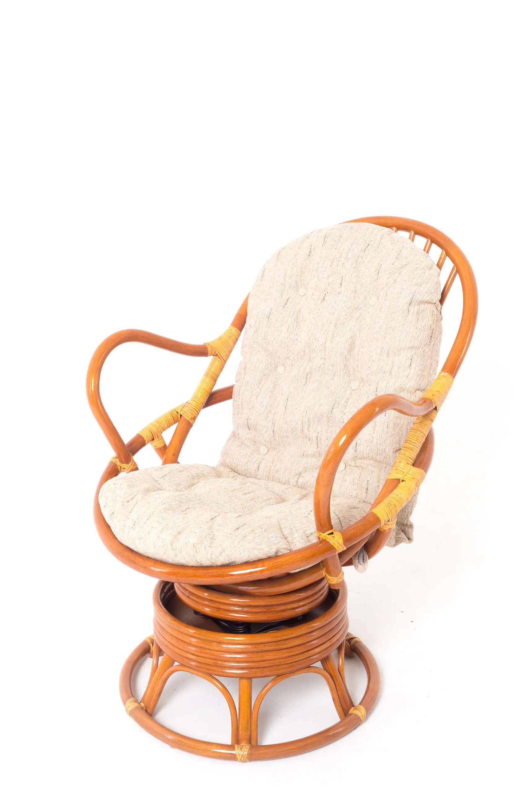 Изображение товара Кресло вращающееся Vinotti 05/01цвет коньяк